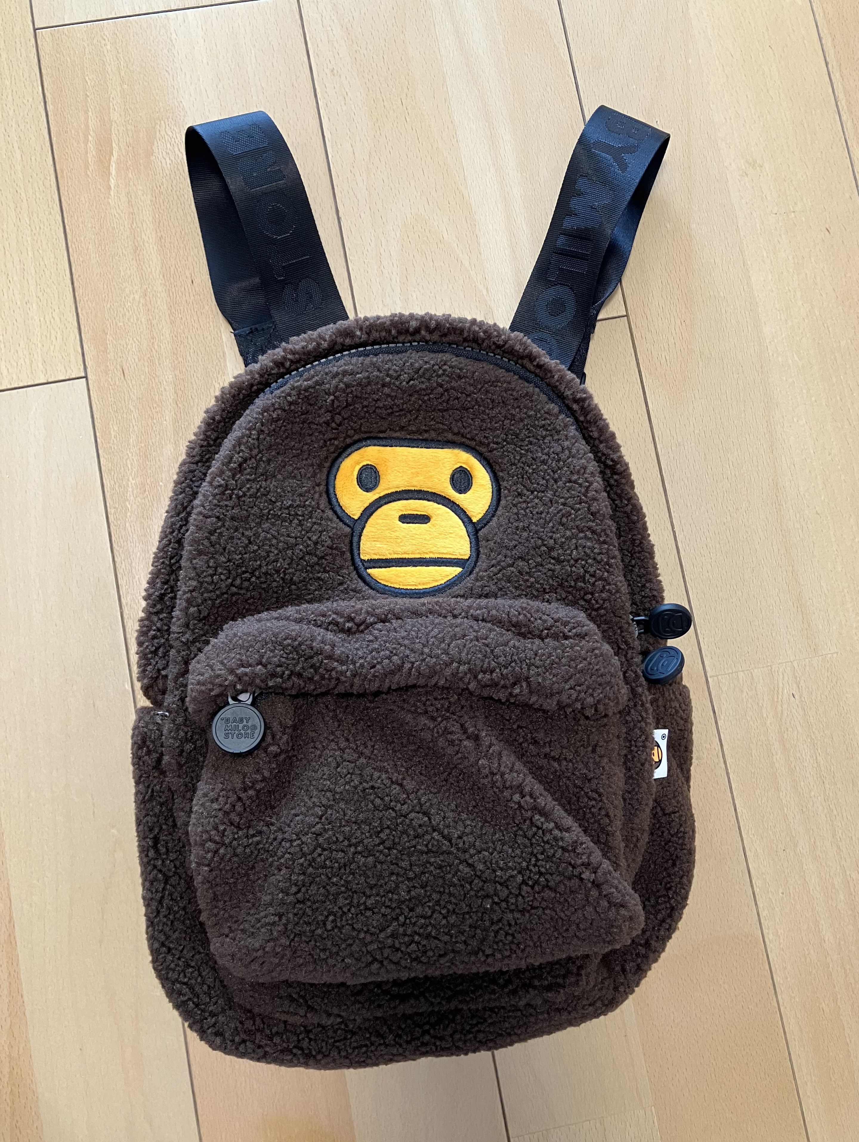 Bape Baby Milo Mini Fur Backpack | Grailed