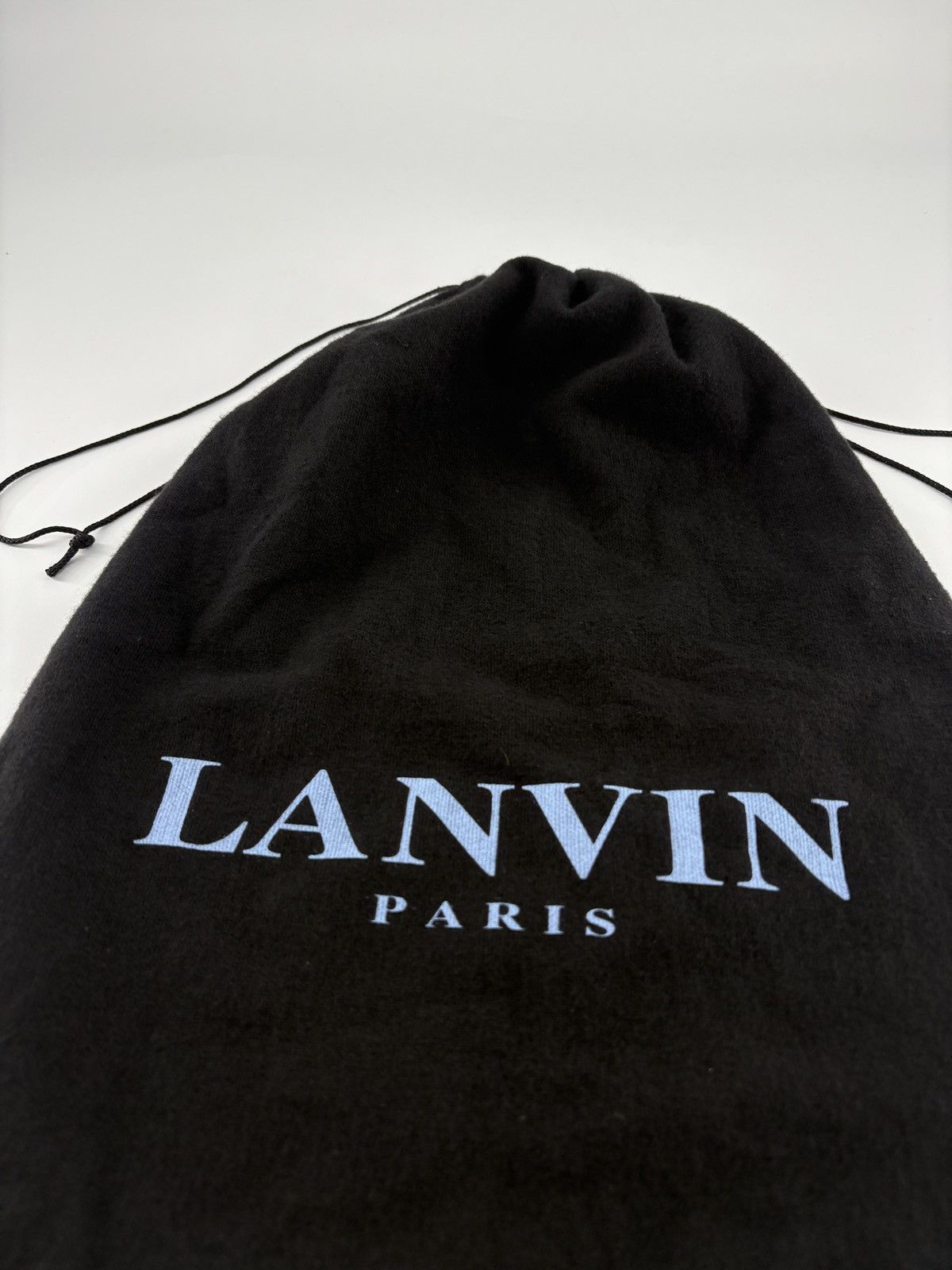 Lanvin Bag pocket duffel LANVIN Paris blue vintage luxury France Size ONE SIZE - 2 Thumbnail