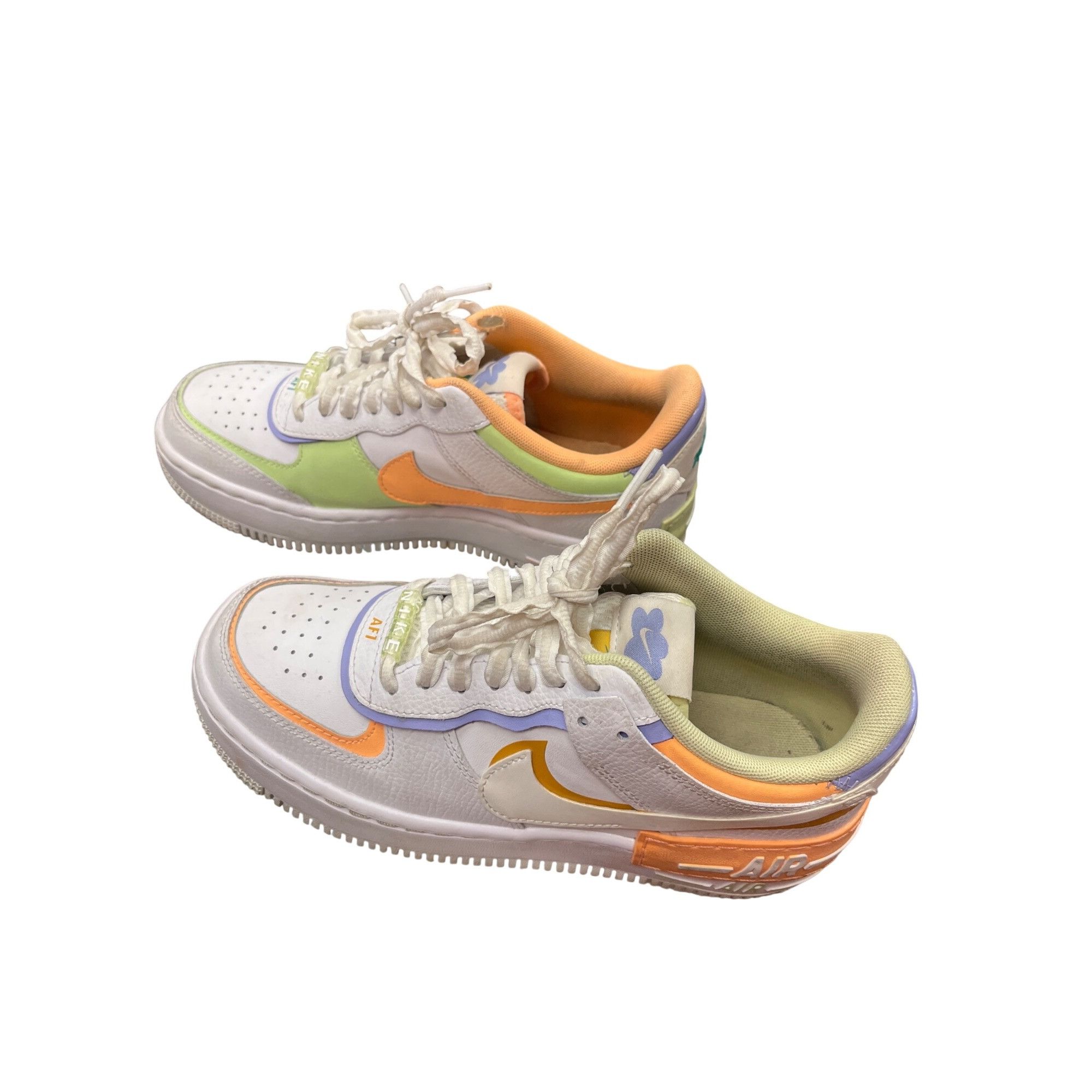 Nike Nike Air Force 1 DX3718-100 wms shadow white multi color sne Size US 7 / IT 37 - 4 Thumbnail