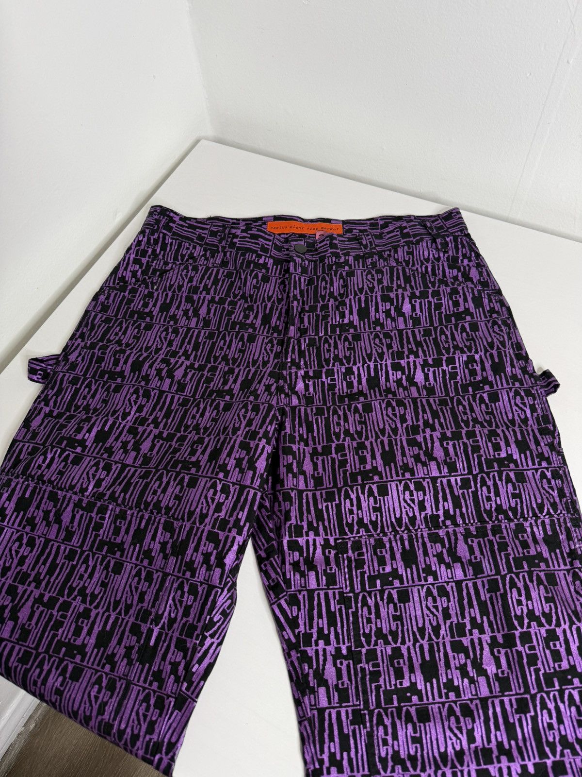 パンツ Cactus Plant Flea Market Fuzzy Shorts Cactus Plant Flea Market CPFM Fuzzy Acid Shorts (Medium