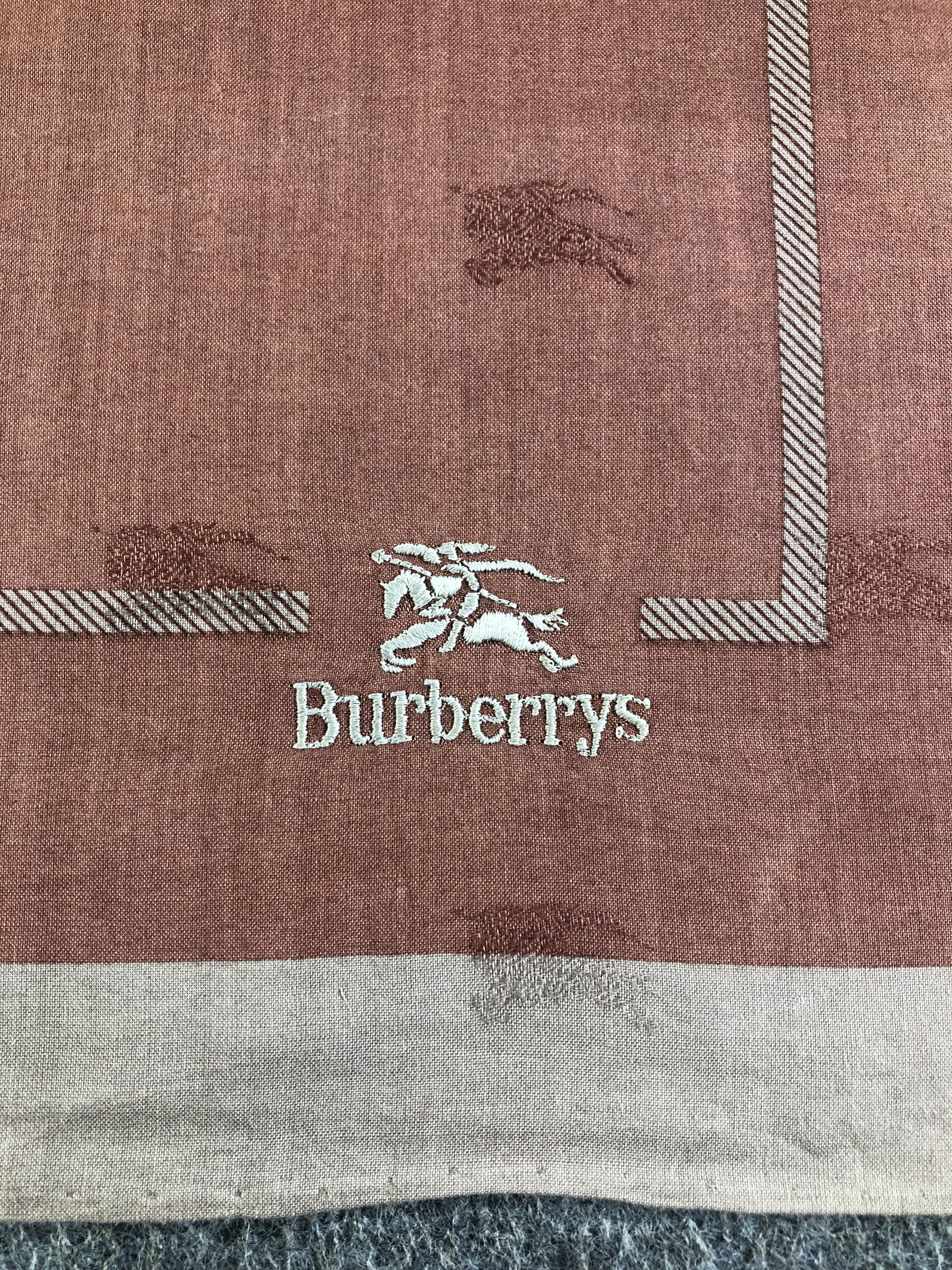 Burberry Burberrys Handkerchief / Bandana / Neckerchief C413 Size ONE SIZE - 5 Thumbnail