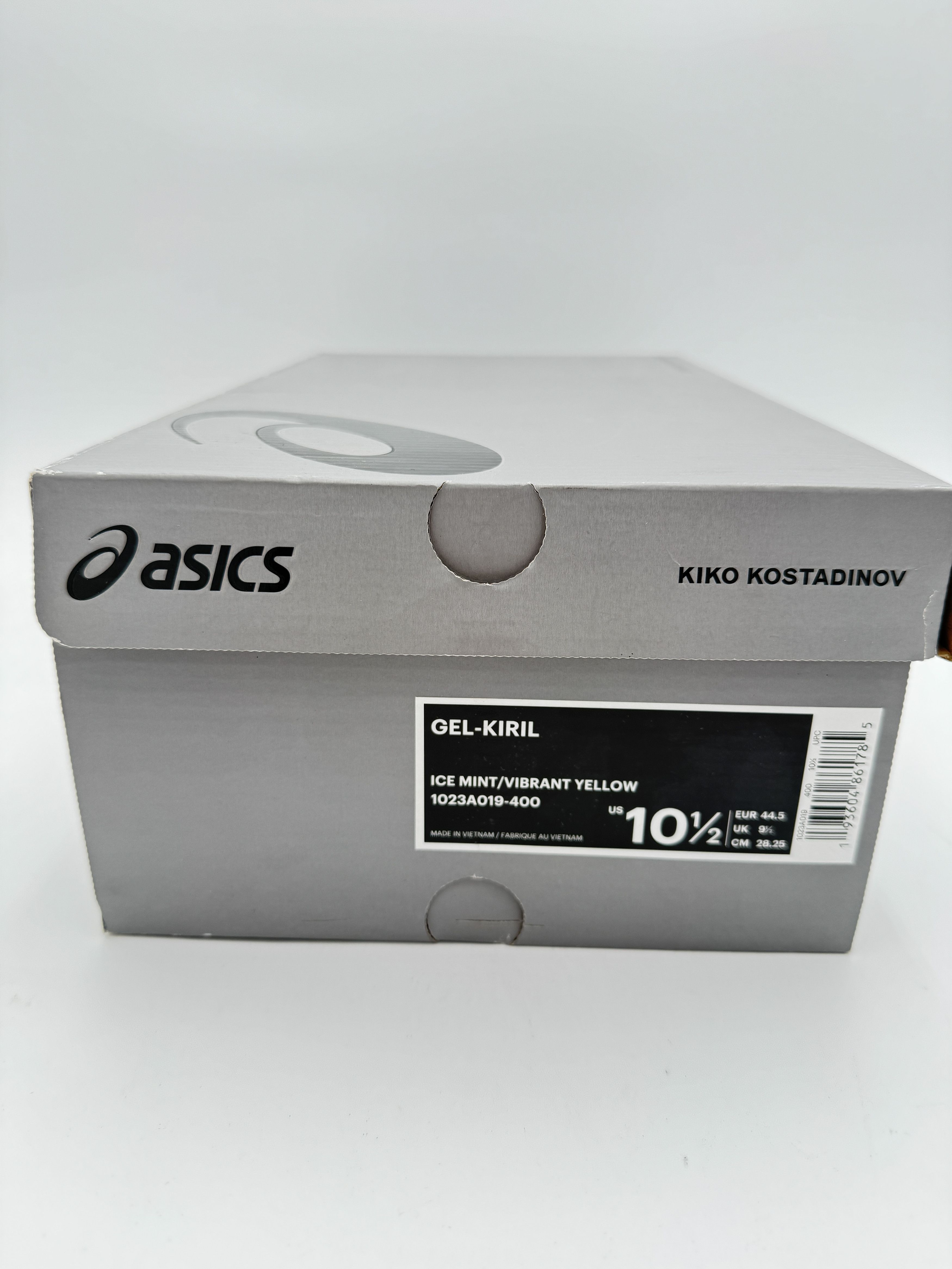 Asics × Kiko Kostadinov KK Asics Gel-Kiril Ice Mint Blue Yellow Size US 10.5 / EU 43-44 - 9 Thumbnail
