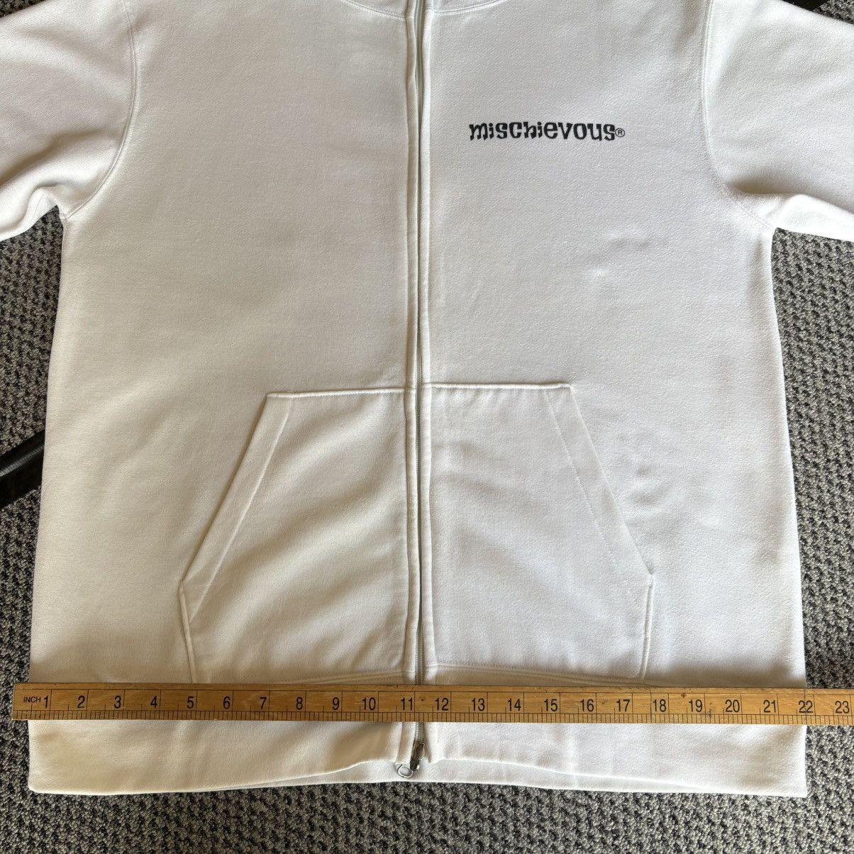 Japanese Brand Mischievous White Graphic Print Sweaters Size US L / EU 52-54 / 3 - 18 Thumbnail