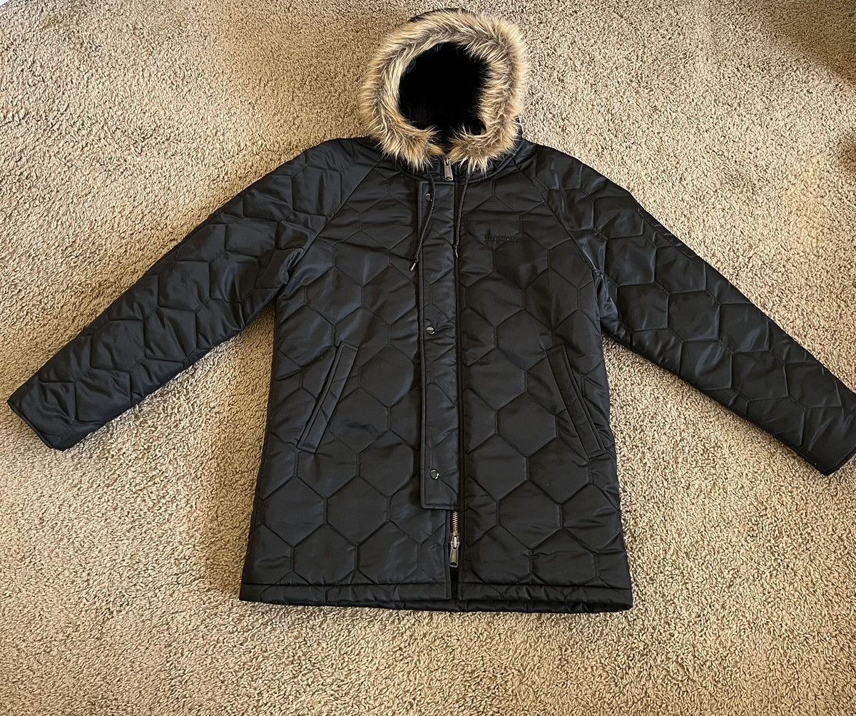 Supreme Quilted Flight Satin Parka | Grailed