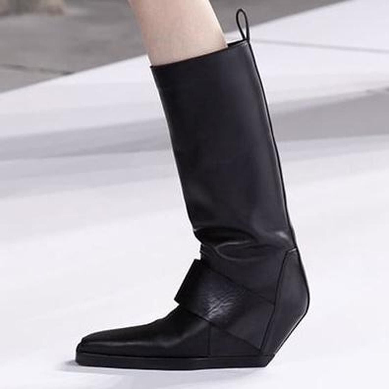 Rick owens cargo wedge 42 Rick Owens DRKSHDW Ramones Boots - Size