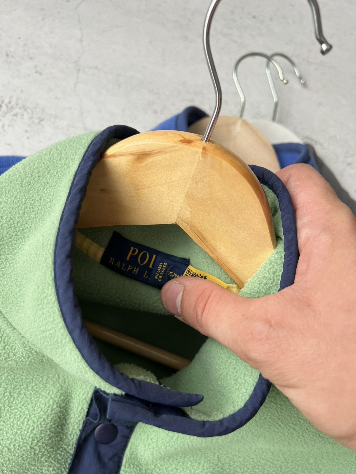 Polo Ralph Lauren 🟢 Vintage Ralph Lauren fleece pullover in green Rare Size M Size US M / EU 48-50 / 2 - 8 Thumbnail