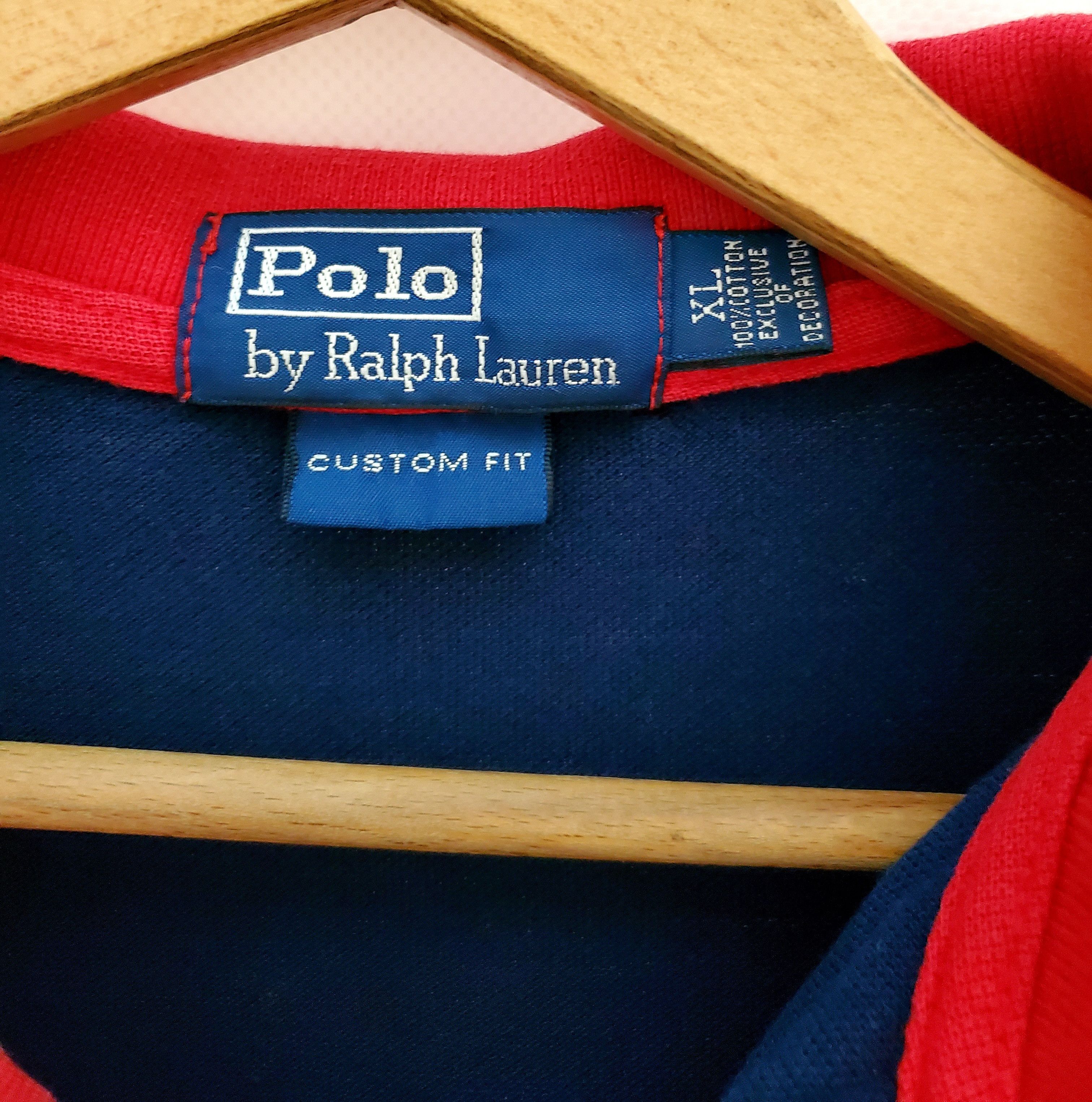 Polo Ralph Lauren × Ralph Lauren × Vintage Vintage Polo Ralph Lauren Jockey Club Polo Shirt Size L Size US L / EU 52-54 / 3 - 4 Thumbnail