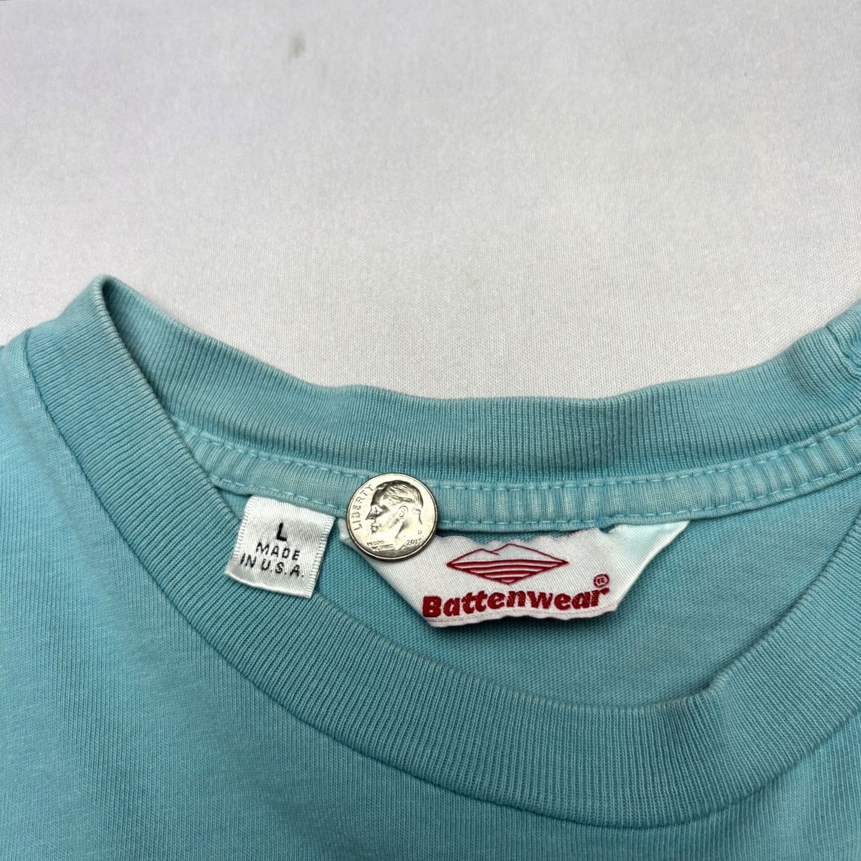 Battenwear VINTAGE Battenwear Pocket T Shirt Large Team Long Sleeve Gorpcore Men's Size US L / EU 52-54 / 3 - 5 Thumbnail