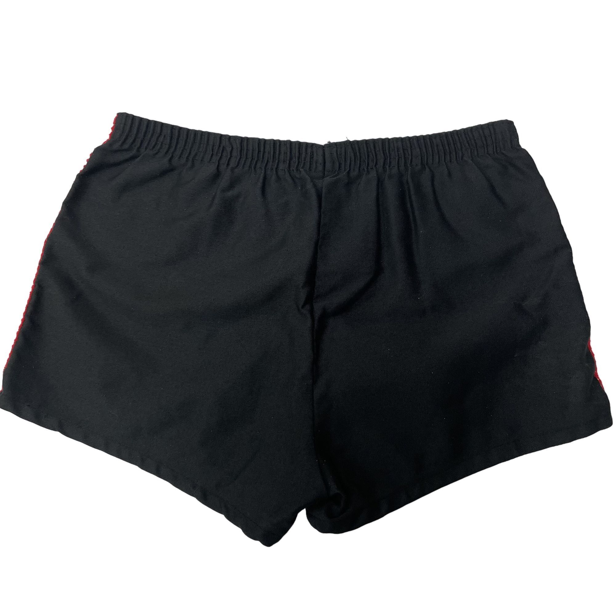 Other Vtg Pro Sports Black Red MESH NET Trim ATHLETIC Shorts Size US 32 / EU 48 - 2 Thumbnail