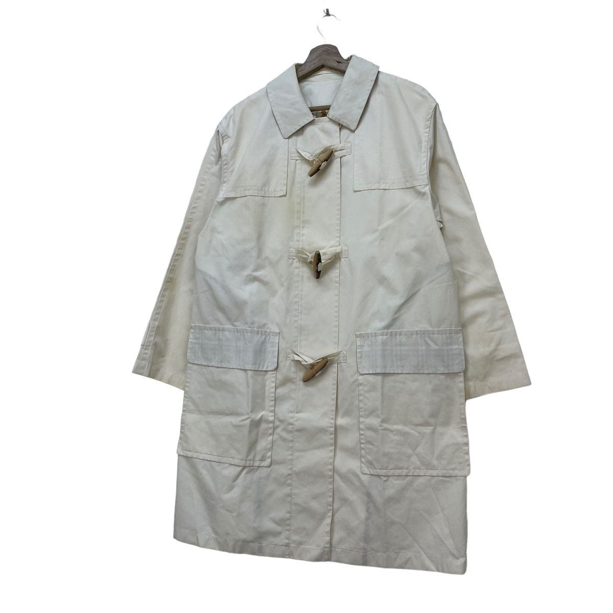 Burberry Vintage Burberry Trench Coat Jacket Toggles Button Size US M / EU 48-50 / 2 - 2 Thumbnail