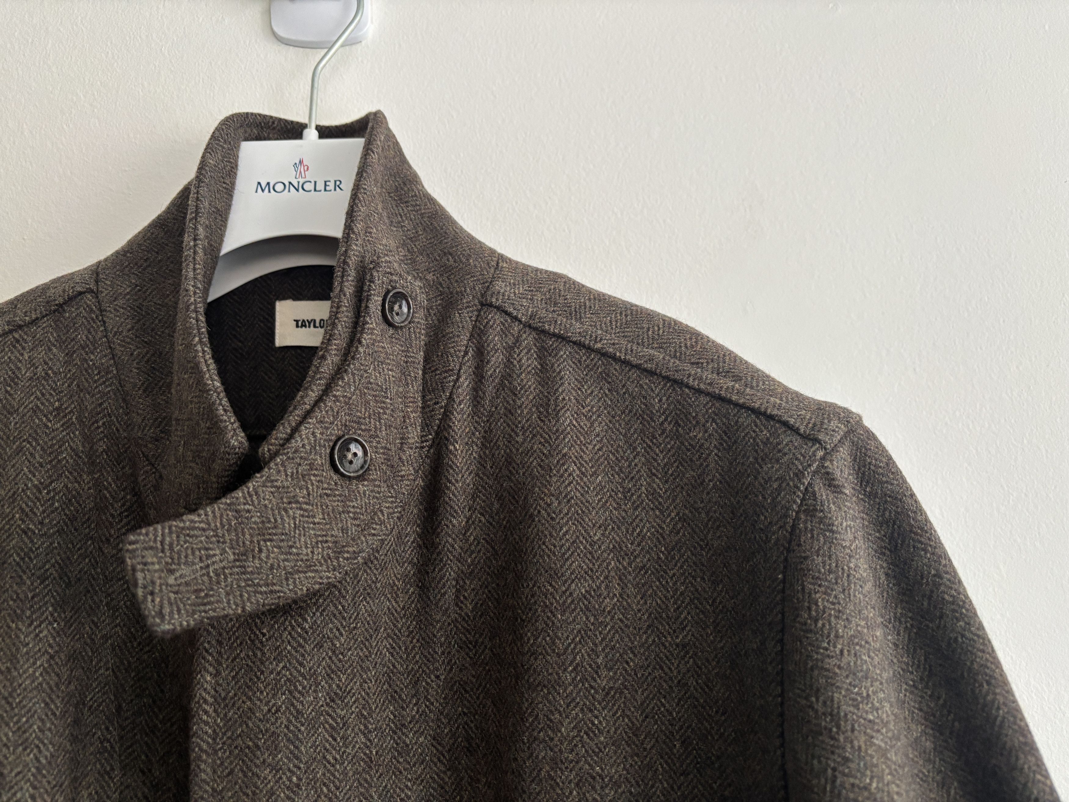 Taylor Stitch Olive Brown Wool Tweed Norfolk Hunting Jacket / Blazer- L Size US L / EU 52-54 / 3 - 3 Thumbnail