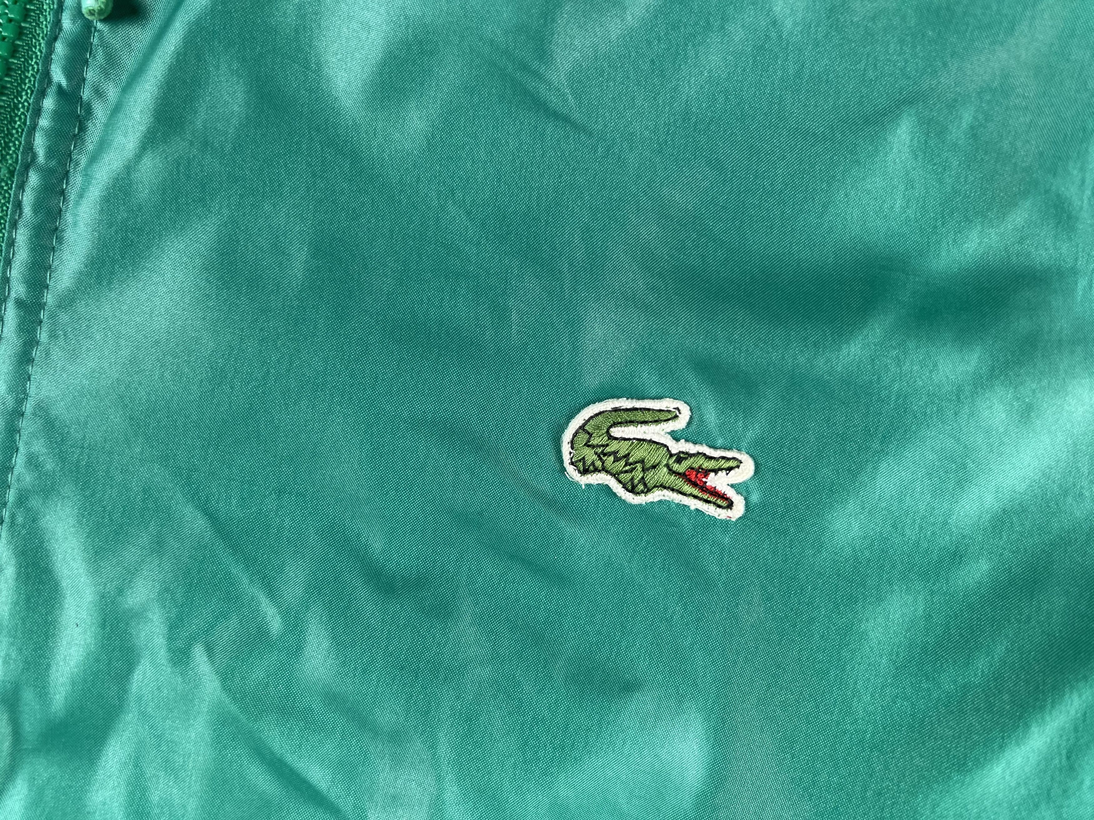 Lacoste × Vintage Vintage Izod Lacoste Nylon Anorak Jacket Size US L / EU 52-54 / 3 - 3 Thumbnail