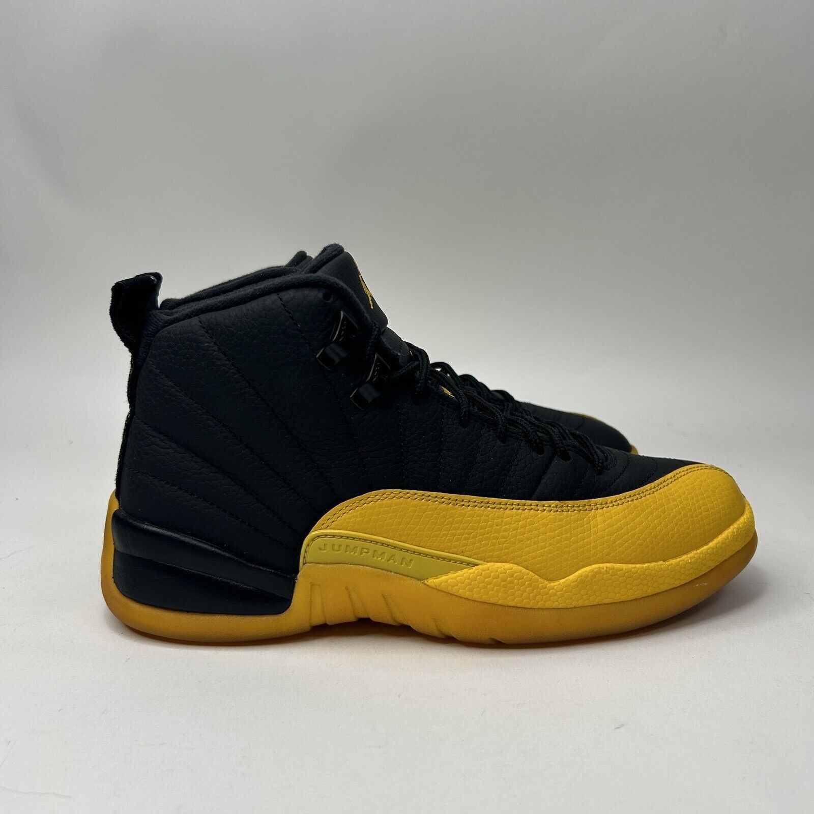 Nike Nike Air Jordan 12 Retro “Black University Gold” 2023 Size US 8.5 / EU 41-42 - 4 Thumbnail