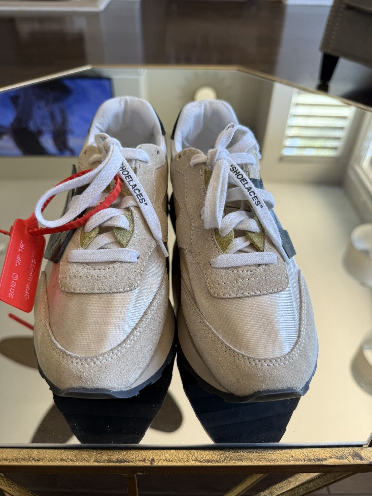 Off-White Off-White Women’s HG Runner ‘Beige’ Size US 8 / IT 38 - 4 Thumbnail