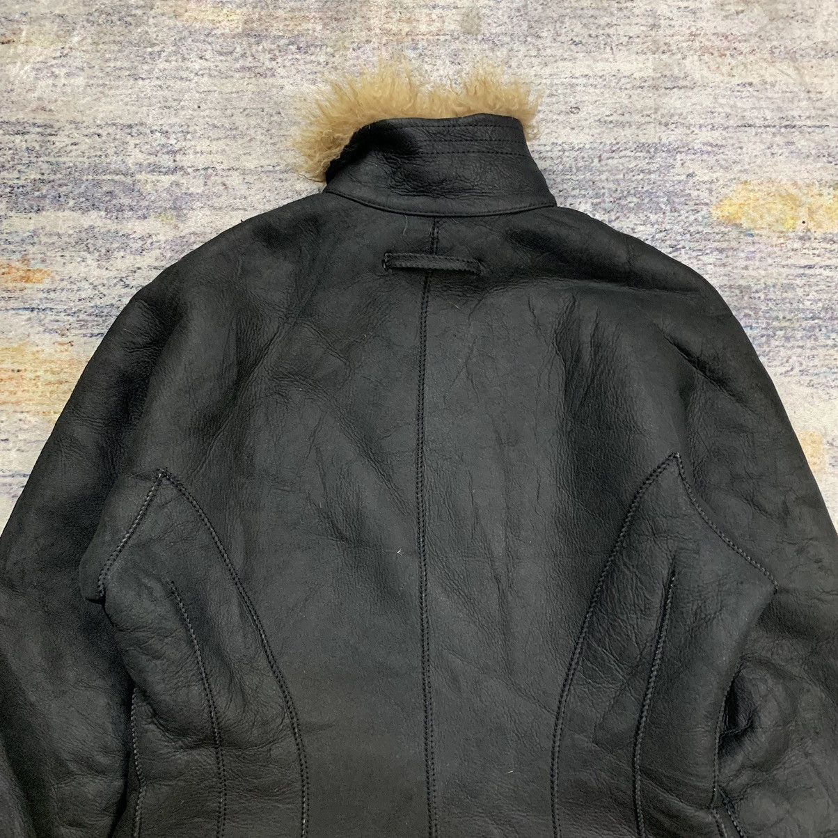 Jean Paul Gaultier Vintage jean paul gaultier fur suede leather jacket Size M / US 6-8 / IT 42-44 - 5 Thumbnail