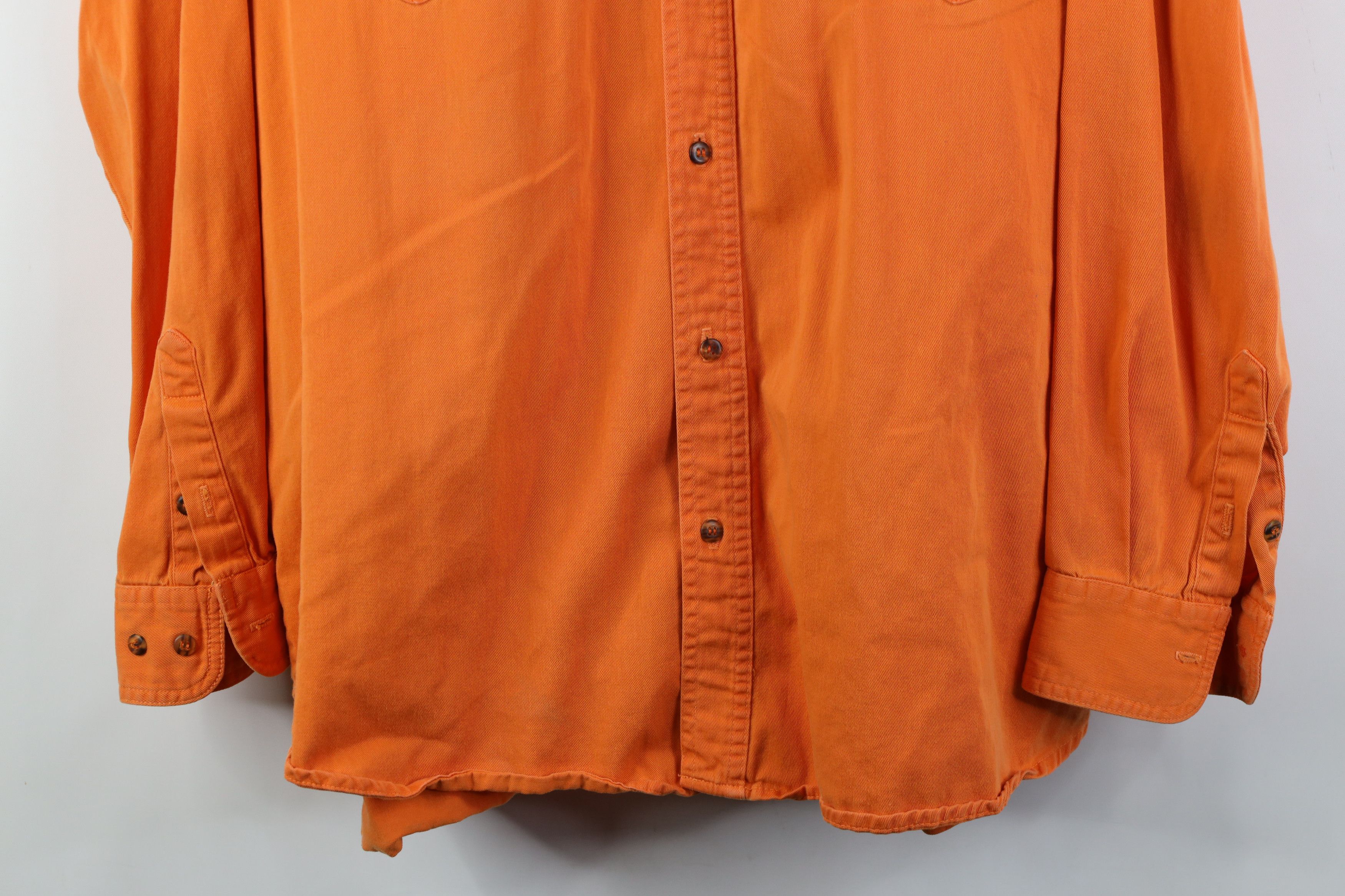 Vintage Vintage 90s Streetwear Dye Twill Collared Button Down Shirt Size US XL / EU 56 / 4 - 3 Thumbnail