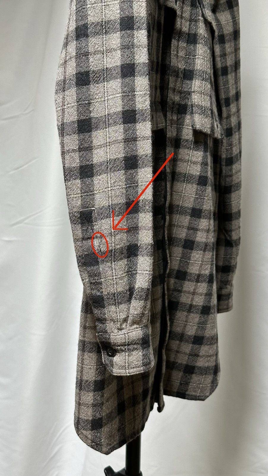 Rick Owens Rick Owens FW16 MASTODON Plaid Shirt Size 48 Size US M / EU 48-50 / 2 - 9 Thumbnail