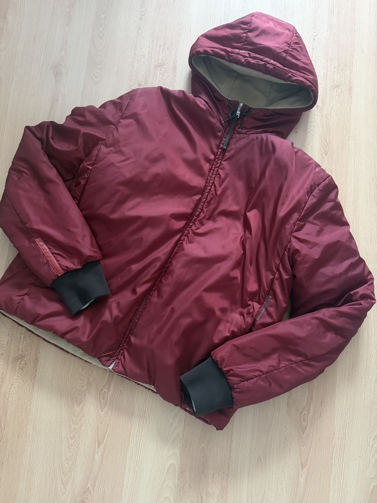 Prada Vintage Prada Fleece/Down Jacket Size US S / EU 44-46 / 1 - 4 Thumbnail