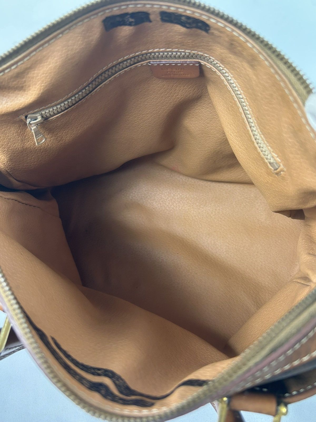 Celine Celine Macadam Leather Hand Bag Size ONE SIZE - 7 Thumbnail