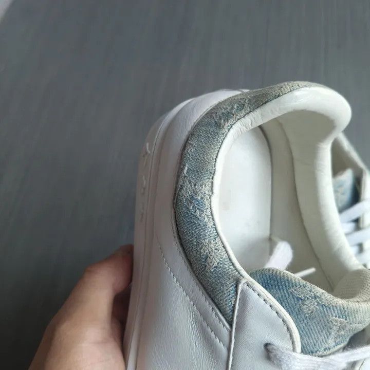 Louis Vuitton Louis Vuitton Luxurious Monogram Low-Top Sneakers -2508 Size US 7.5 / EU 40-41 - 8 Thumbnail
