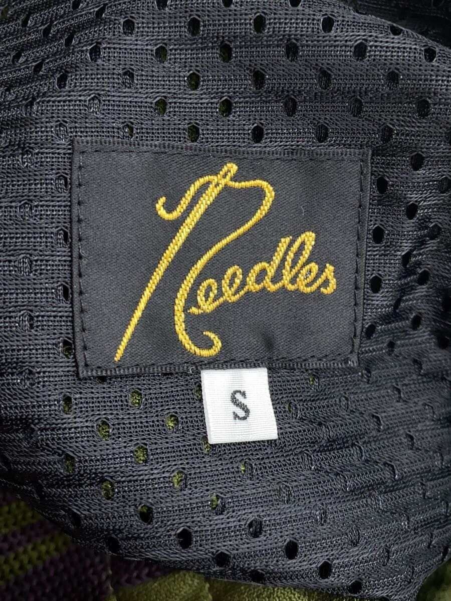 Needles Needles Zipped Poly Smooth Track Pants Khaki Size US 30 / EU 46 - 4 Thumbnail
