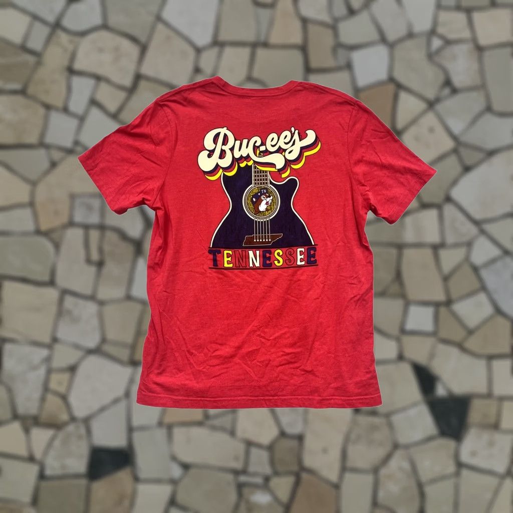 Vintage Buc-Ee's Tennessee Red Graphic Tee XL Unisex Adults Shirt Mens Women Size US XL / EU 56 / 4 - 1 Thumbnail