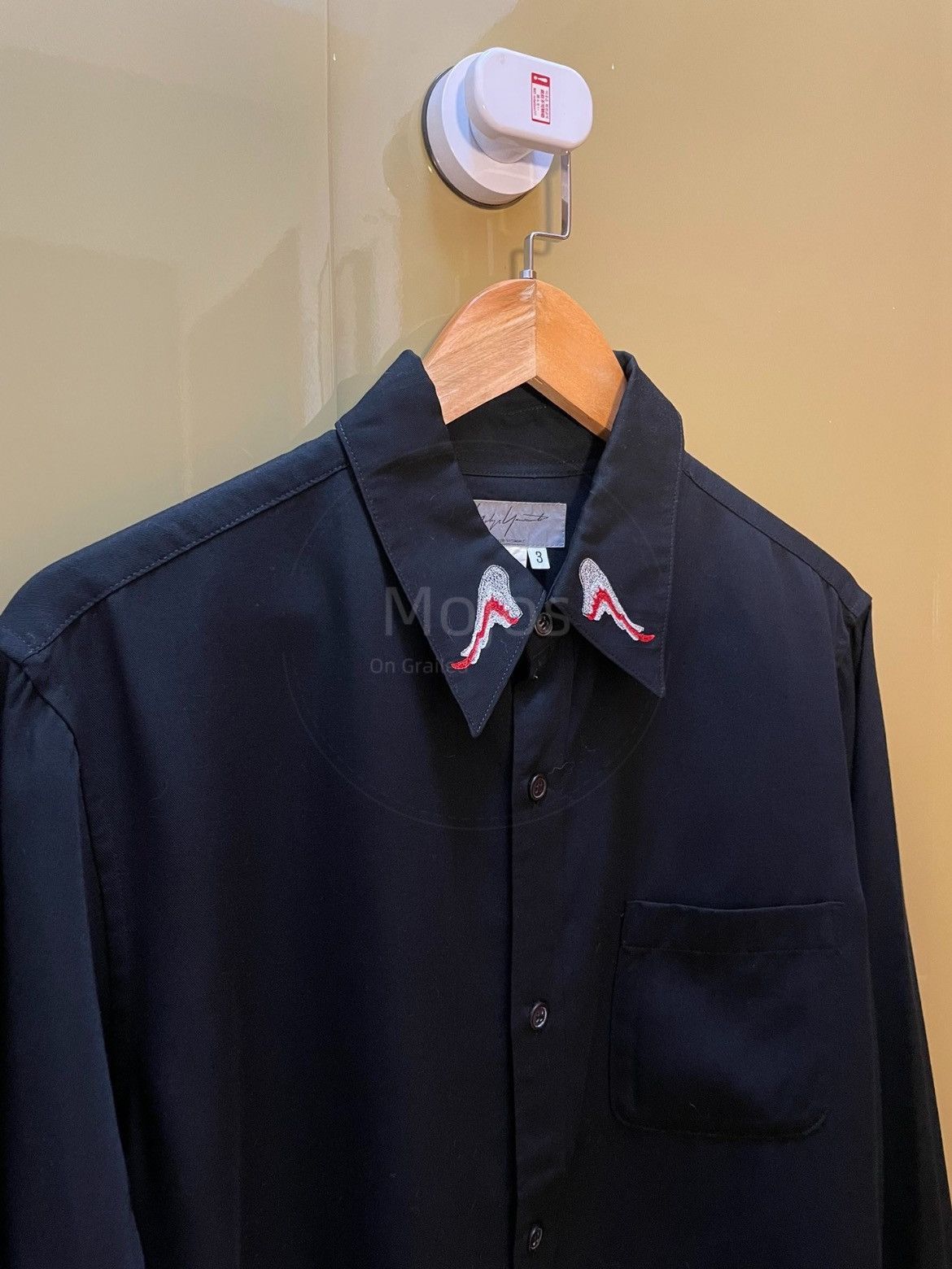 Yohji Yamamoto Sz 3 Yohji Yamamoto Pour Homme 02AW Wing Shirt-2508 Size US L / EU 52-54 / 3 - 4 Thumbnail