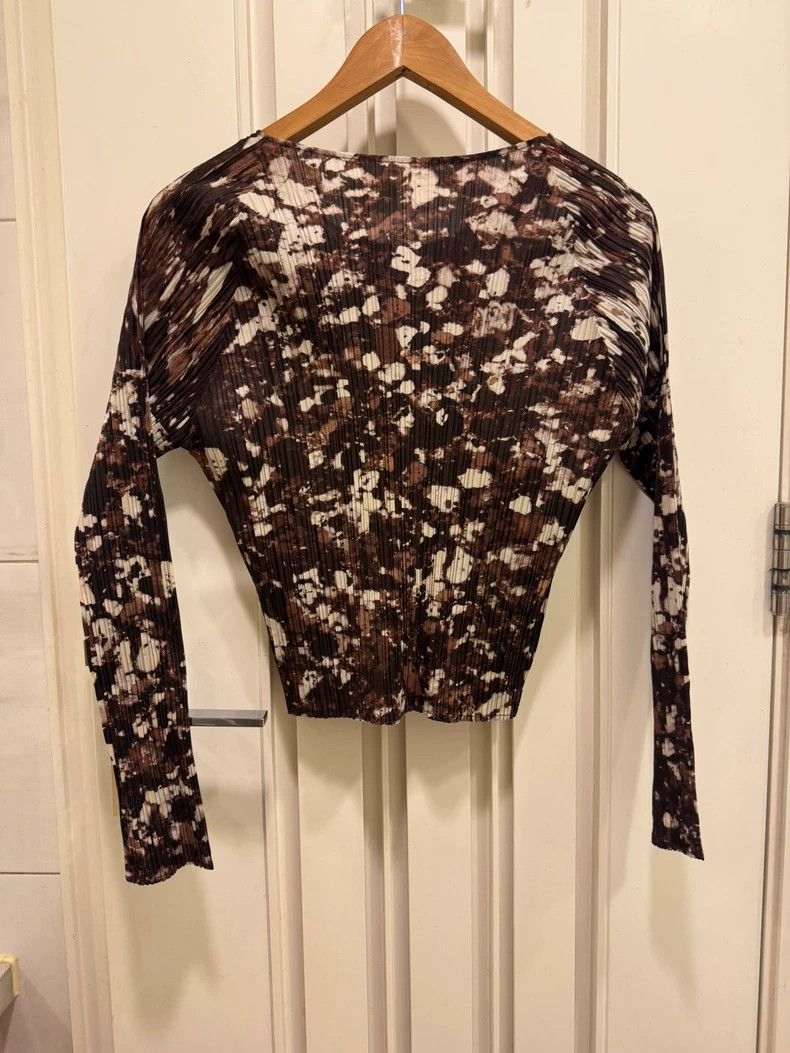 Issey Miyake Issey Miyake size:3 Brown long sleeves Size XS / US 0-2 / IT 36-38 - 2 Thumbnail