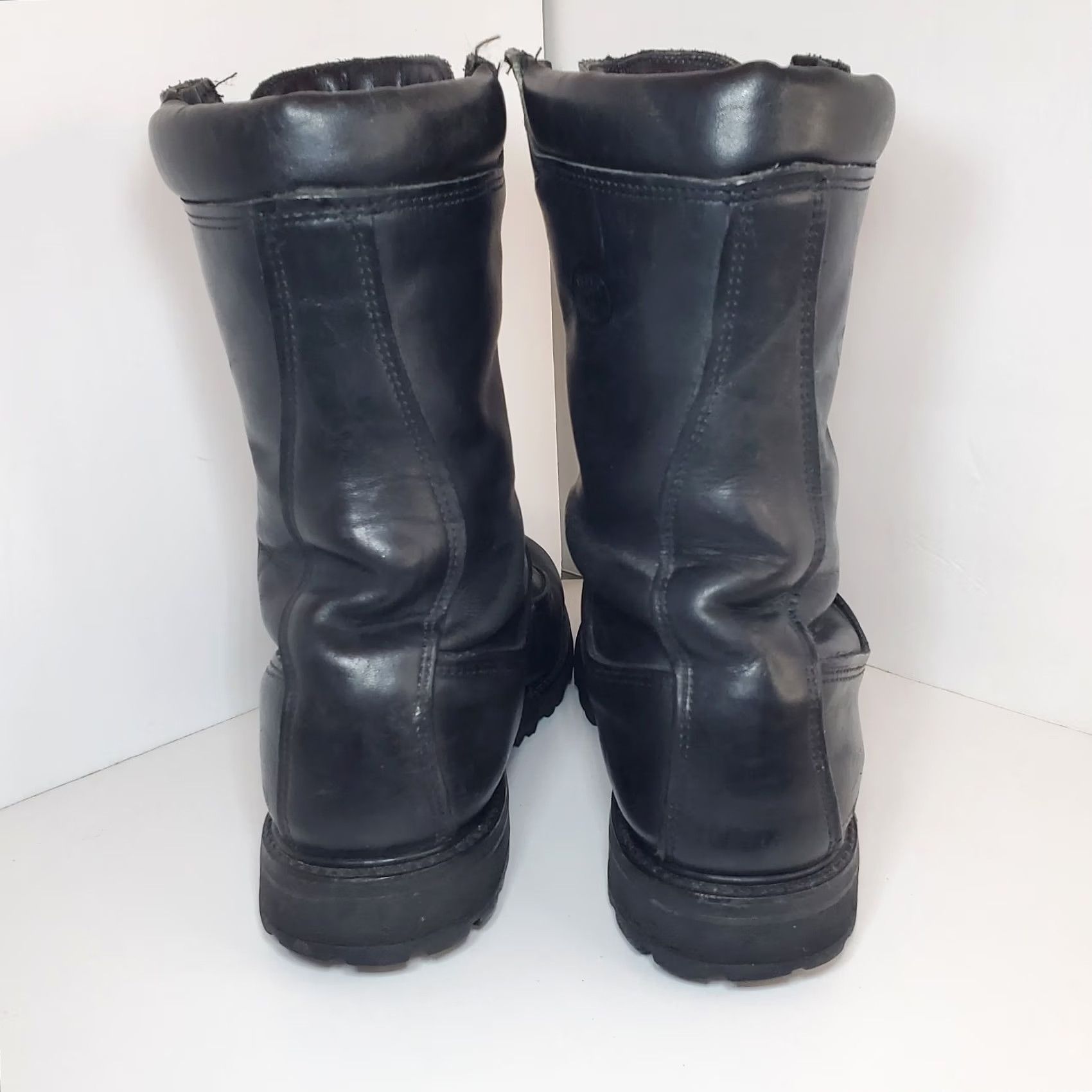 Vintage VINTAGE Matterhorn 1949 Black Leather Boots Size US 11 / EU 44 - 7 Thumbnail