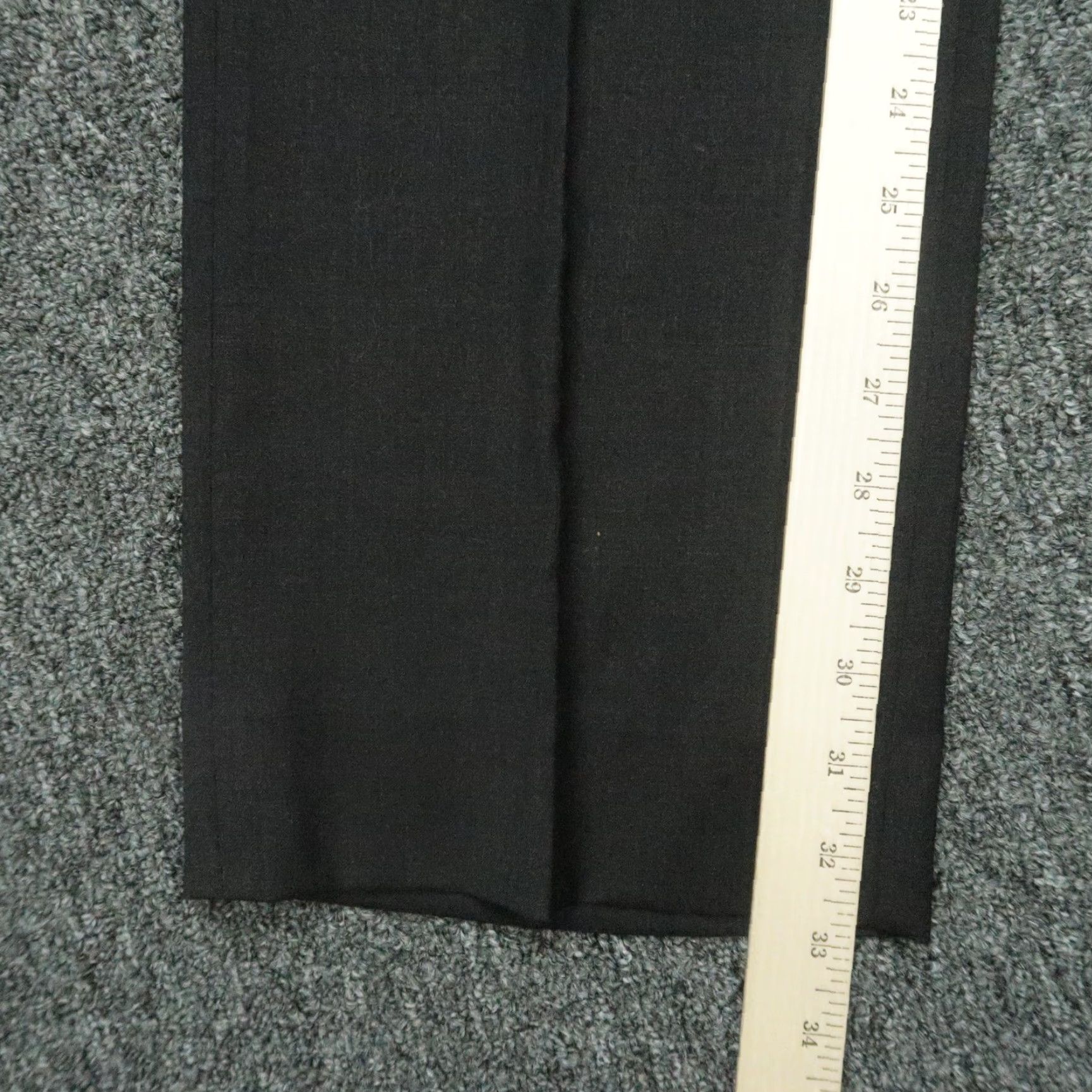 Bonobos Bonobos Pants Mens 36x33 Black Standard Fit Wool Jetsetter Lightweight Stretch Dress Pants Mens Regular Size US 36 / EU 52 - 7 Thumbnail