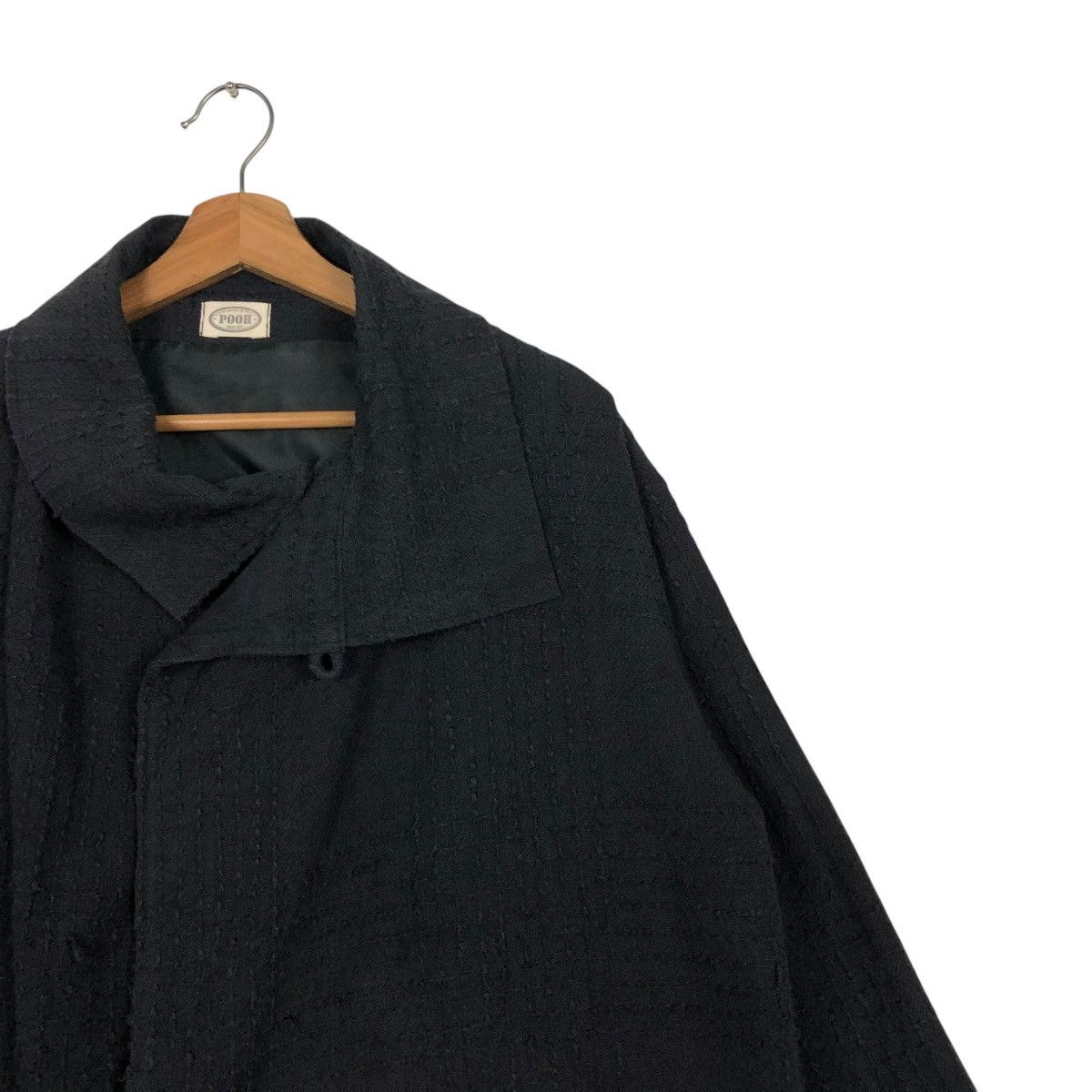 Japanese Brand 🔥RICH BLACK DUCK CANVAS CHORE WORK JACKET POOH ISSEY MIYAKE Size US M / EU 48-50 / 2 - 8 Thumbnail