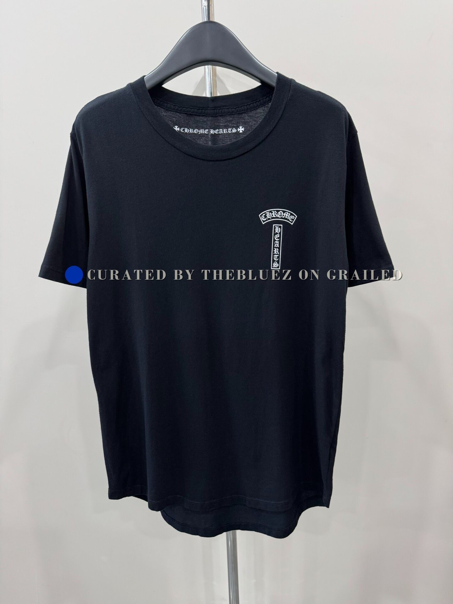 Chrome Hearts Vintage Chrome Hearts Star T-Bar Logo Tee | Grailed
