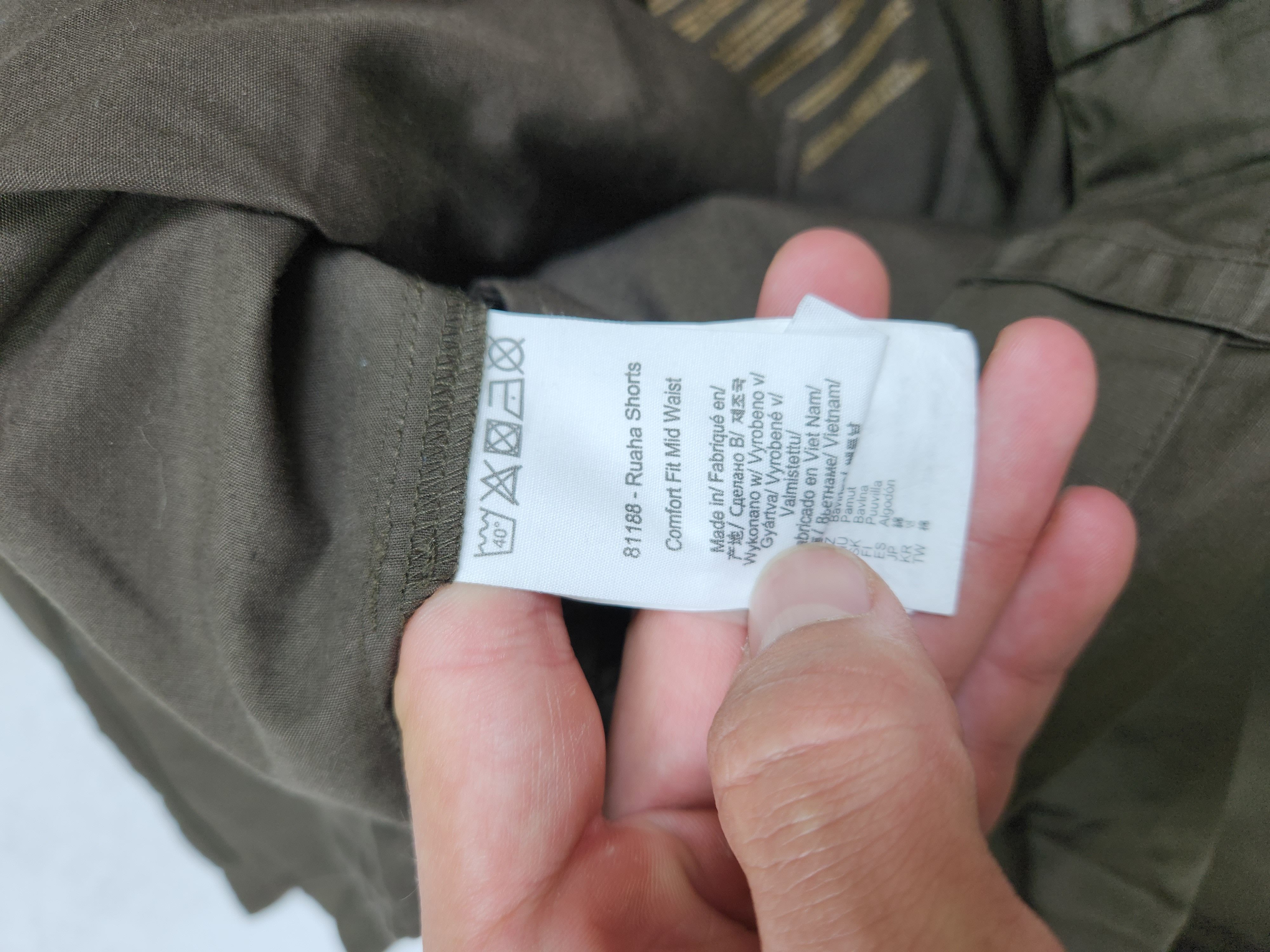 Fjallraven Fjallraven G-1000 cargo Shorts Size US 32 / EU 48 - 9 Thumbnail
