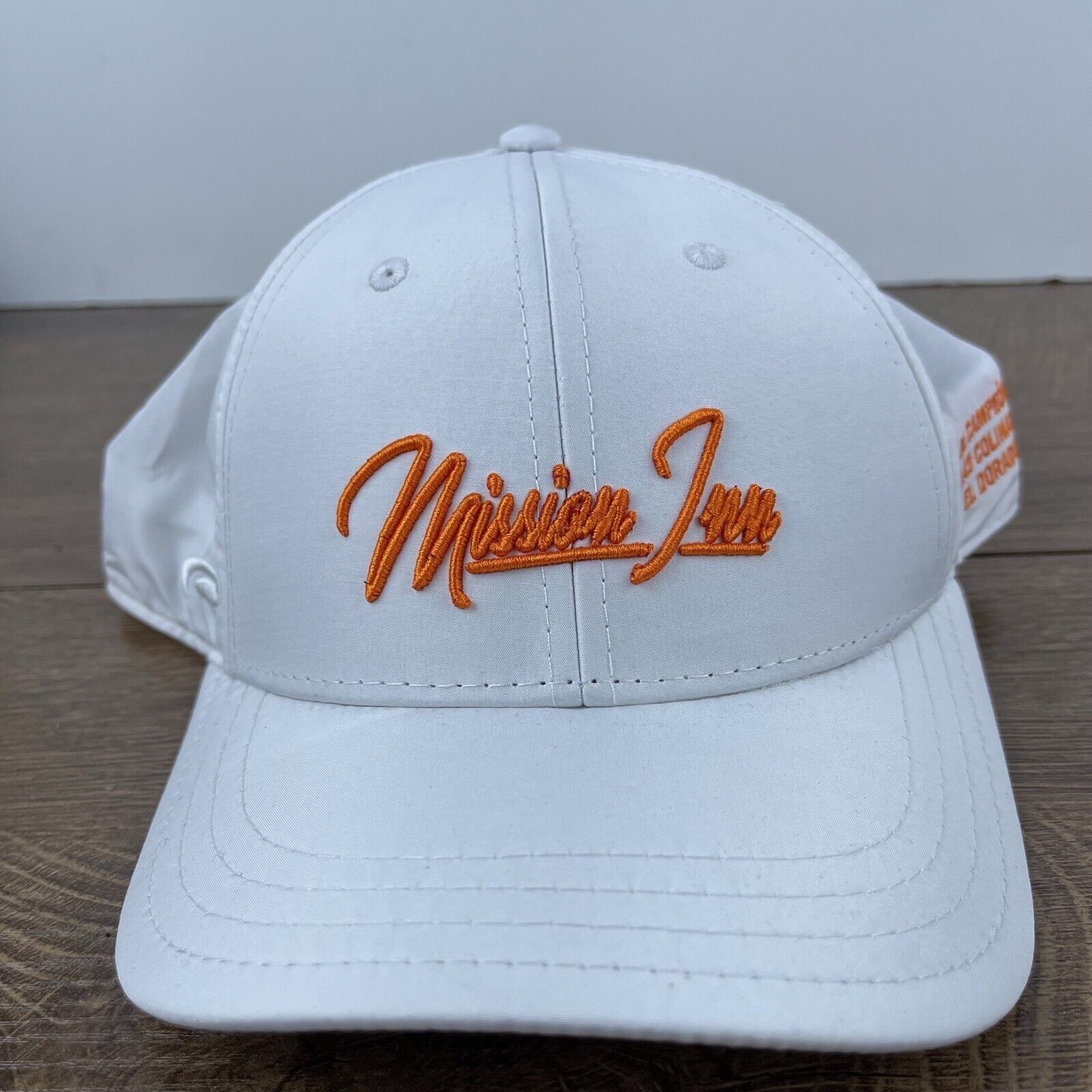 Other Mission Inn Hat Mission Snapback Hat White Hat Adjustable Wh Size ONE SIZE - 3 Thumbnail