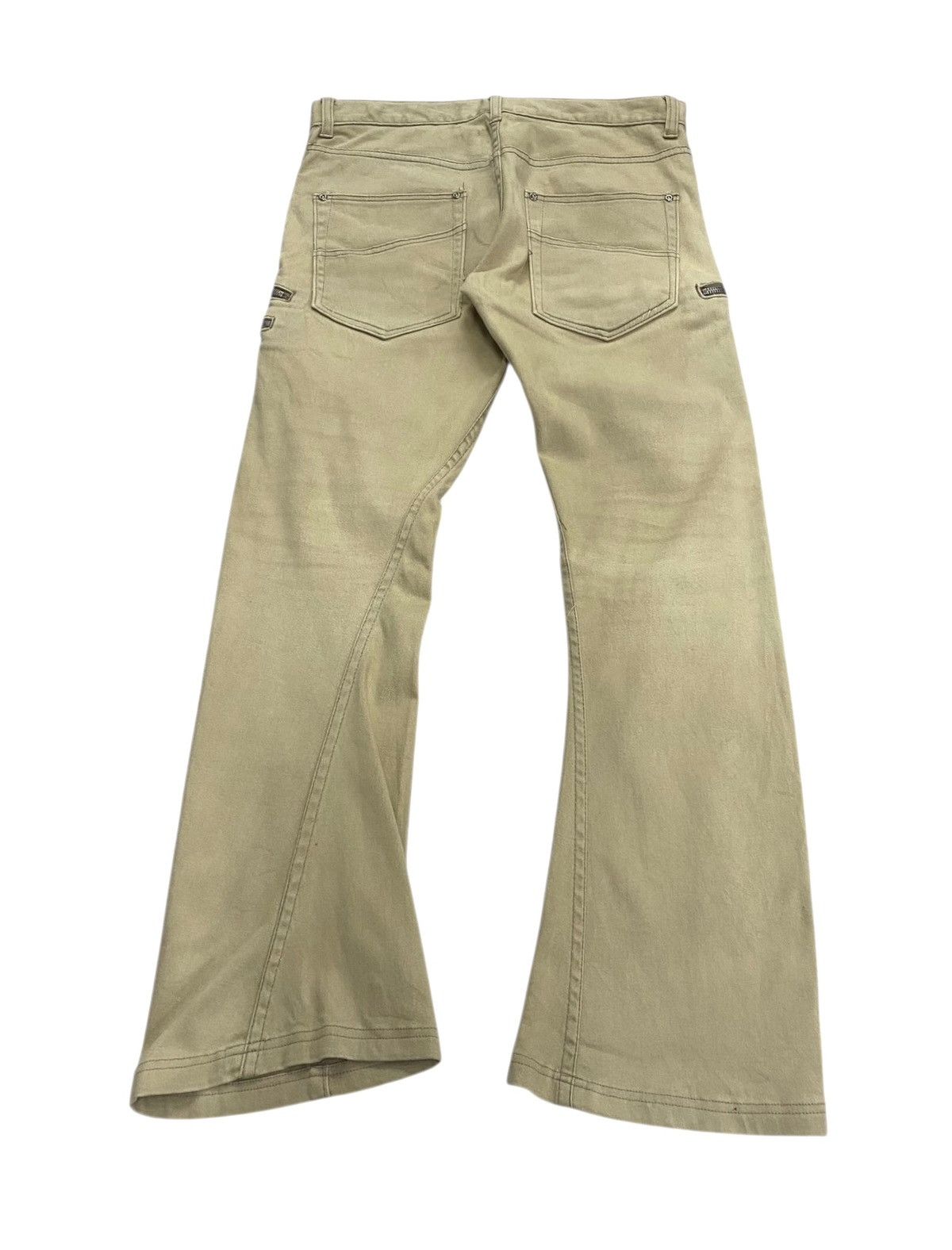Japanese Brand × PPFM Vintage Bike Star Japan Flare Pants Size US 32 / EU 48 - 3 Thumbnail