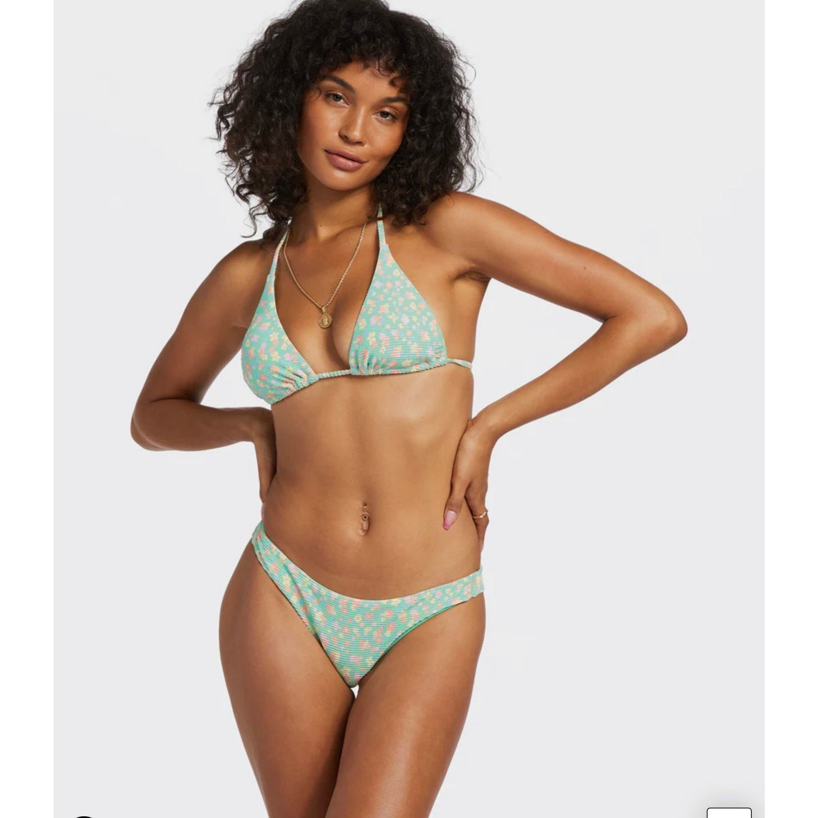 Billabong Billabong I See You Tanlines Tanga Bikini Bottoms Size XL/14 Size XL / US 12-14 / IT 48-50 - 1 Thumbnail