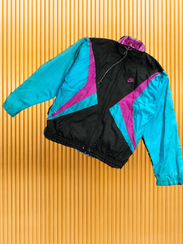 Nike 90’s NIKE RETRO Y2K SWOOSH LOGO RARE VINTAGE TRACK JACKET Size US S / EU 44-46 / 1 - 1 Thumbnail