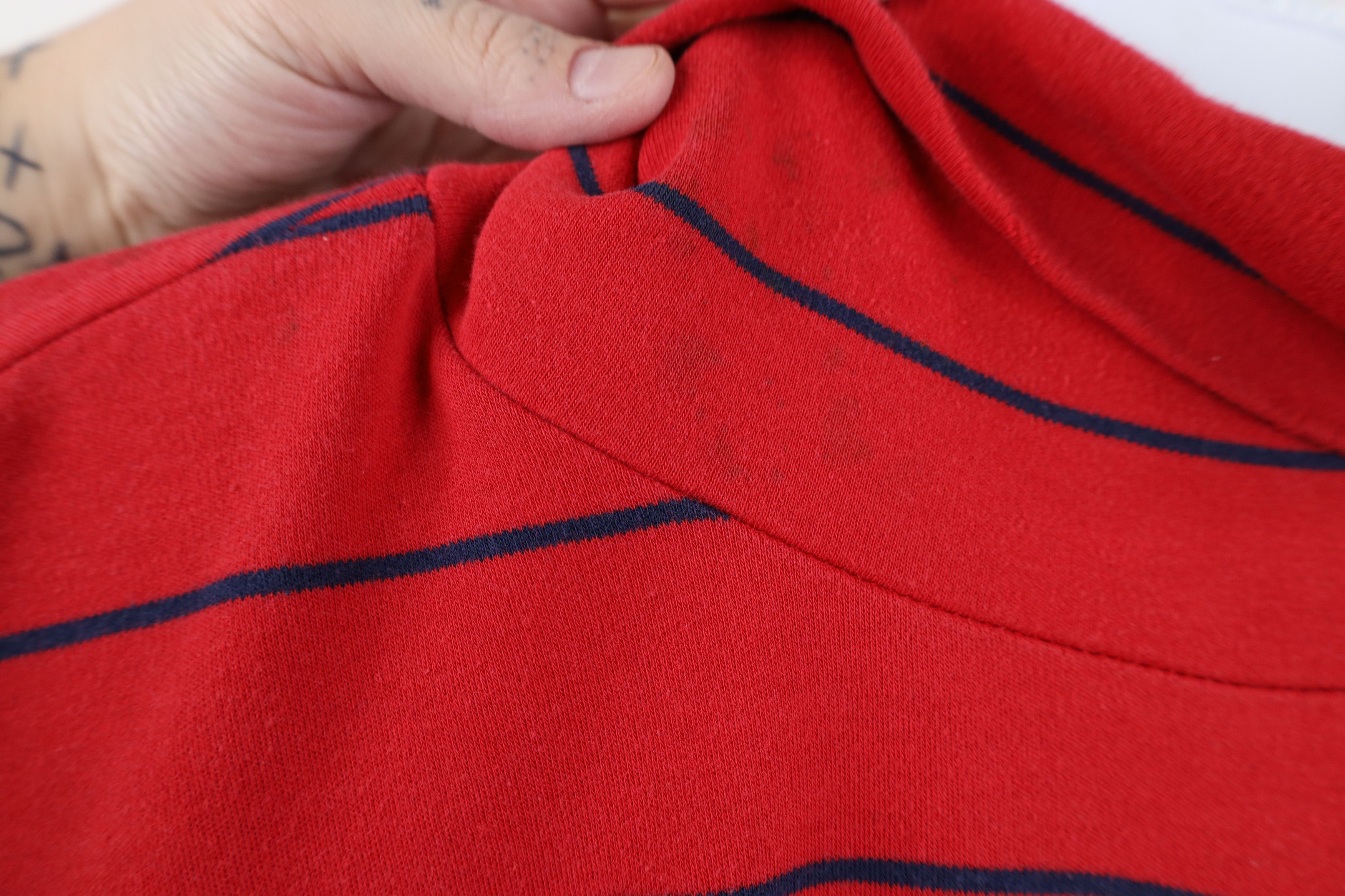 Ralph Lauren Vintage 90s Ralph Lauren Turtleneck T-Shirt Cotton Red Size US XL / EU 56 / 4 - 6 Thumbnail