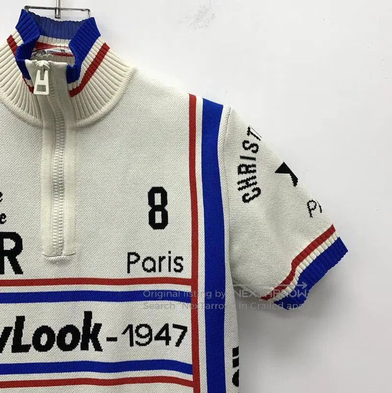 Dior Dior White Pullover with NewLook Graphic . Size XS / US 0-2 / IT 36-38 - 3 Thumbnail