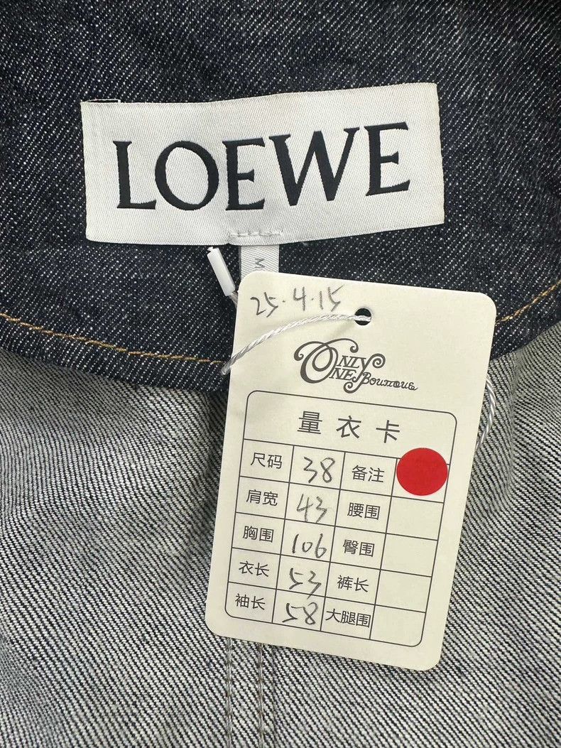 Loewe LOEWE Classic denim jacket Size XS / US 0-2 / IT 36-38 - 4 Thumbnail