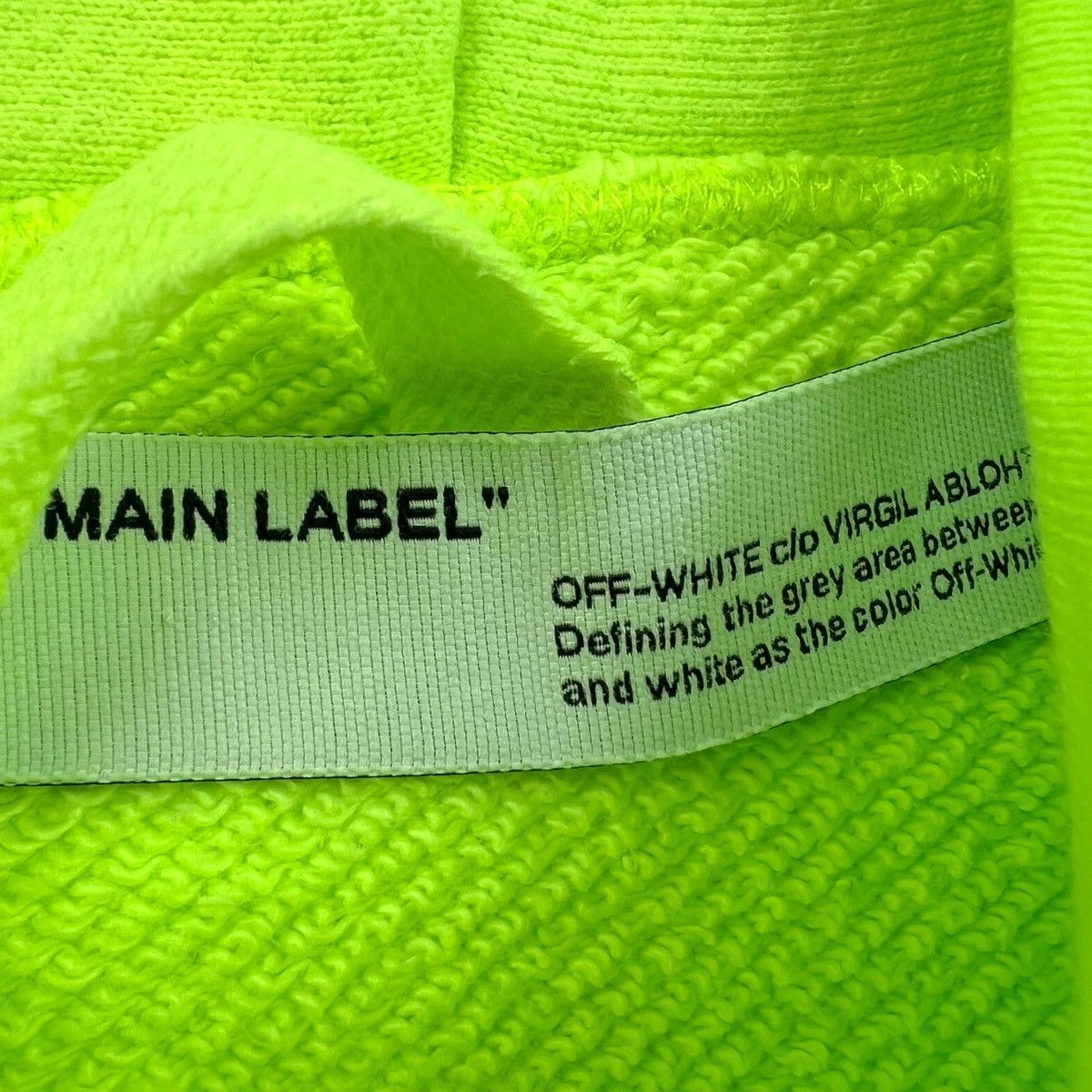 Off-White Off-White Neon Cutout Arrows Hoodie Size US XS / EU 42 / 0 - 5 Thumbnail