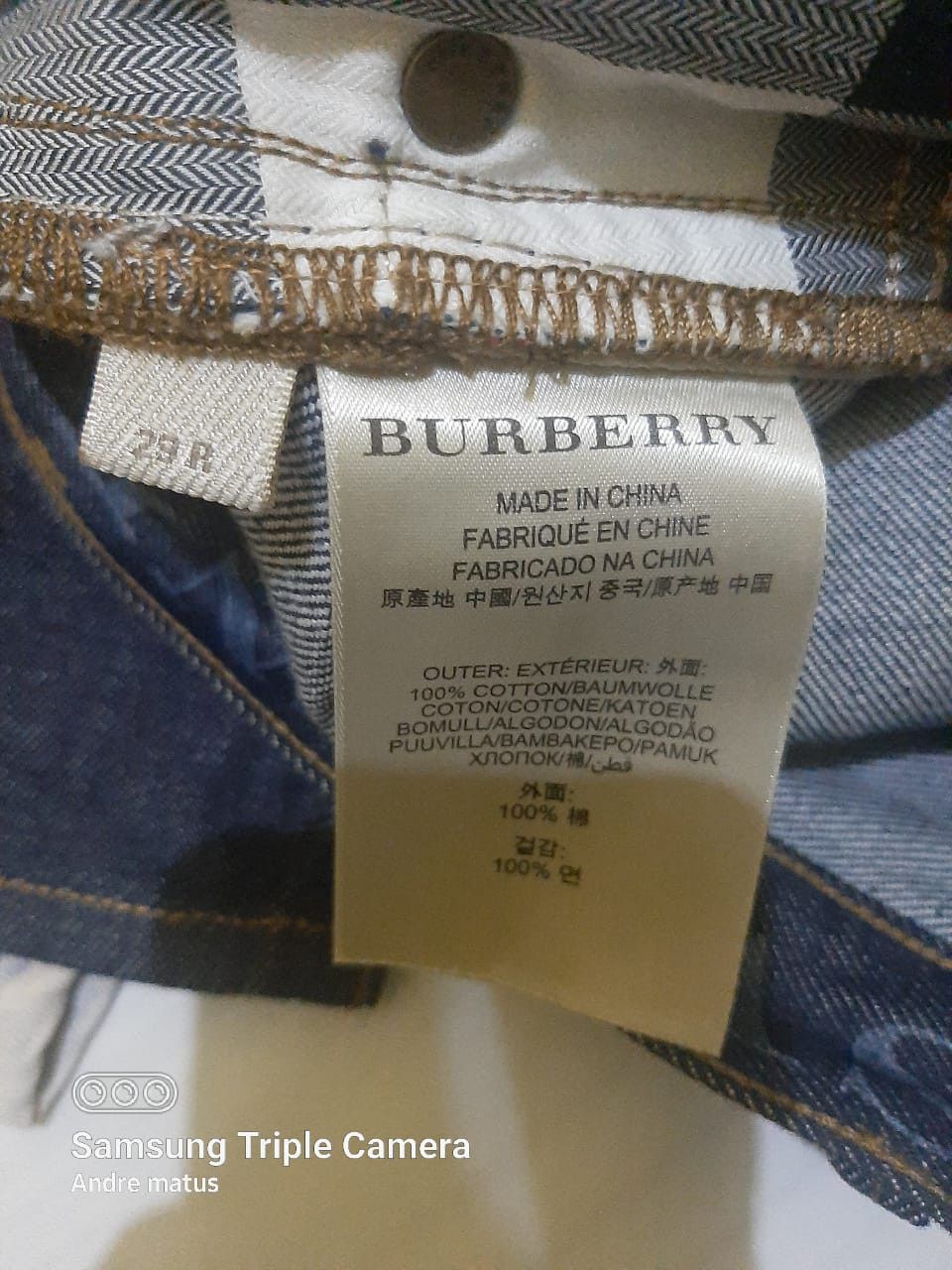 Burberry Burberry Brit selvedge jeans Size US 29 - 8 Thumbnail