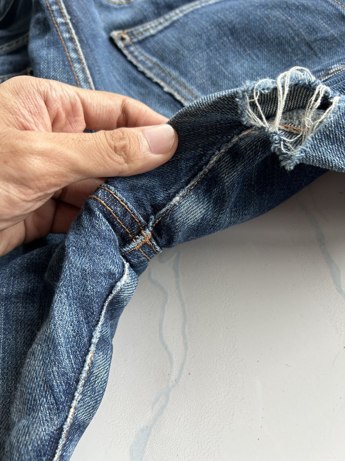 Japanese Brand Dessin Untitled Selvedge distressed denim Size US 32 / EU 48 - 11 Thumbnail