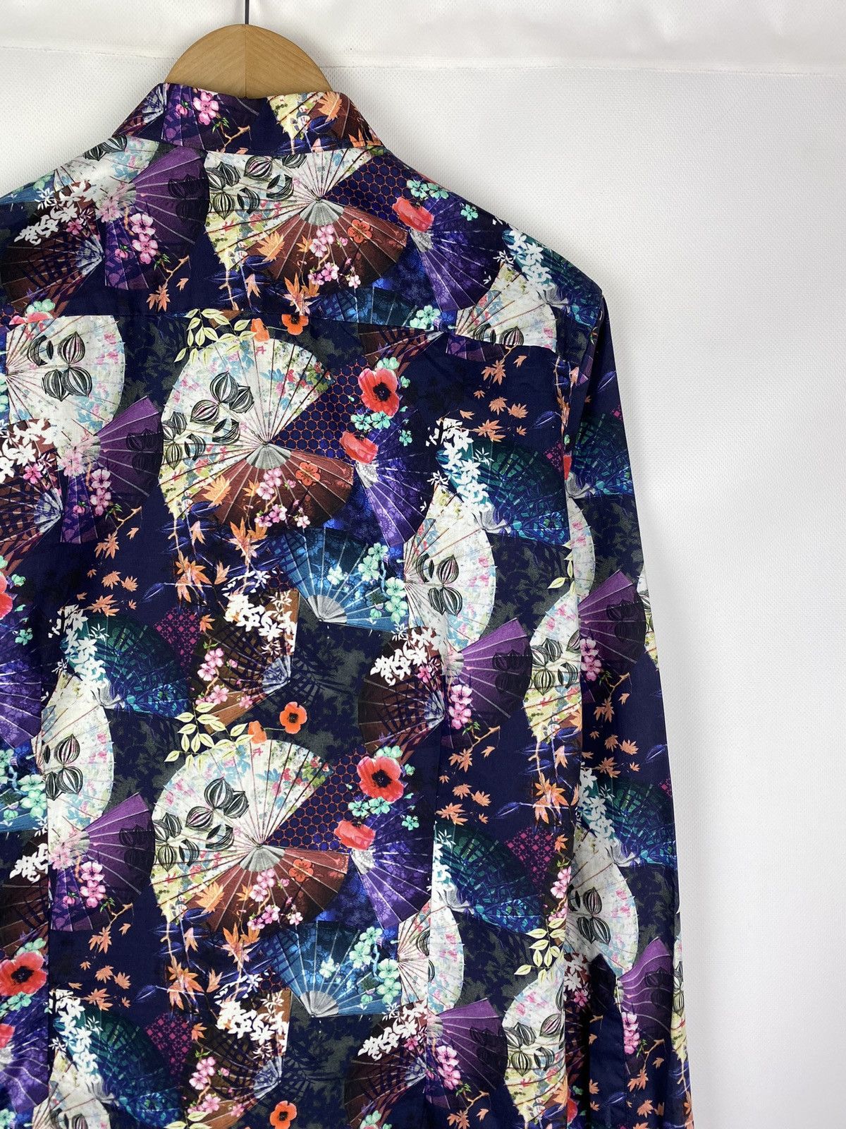 Eton Eton men’s floral pattern long sleeve button up shirt Size US S / EU 44-46 / 1 - 17 Thumbnail