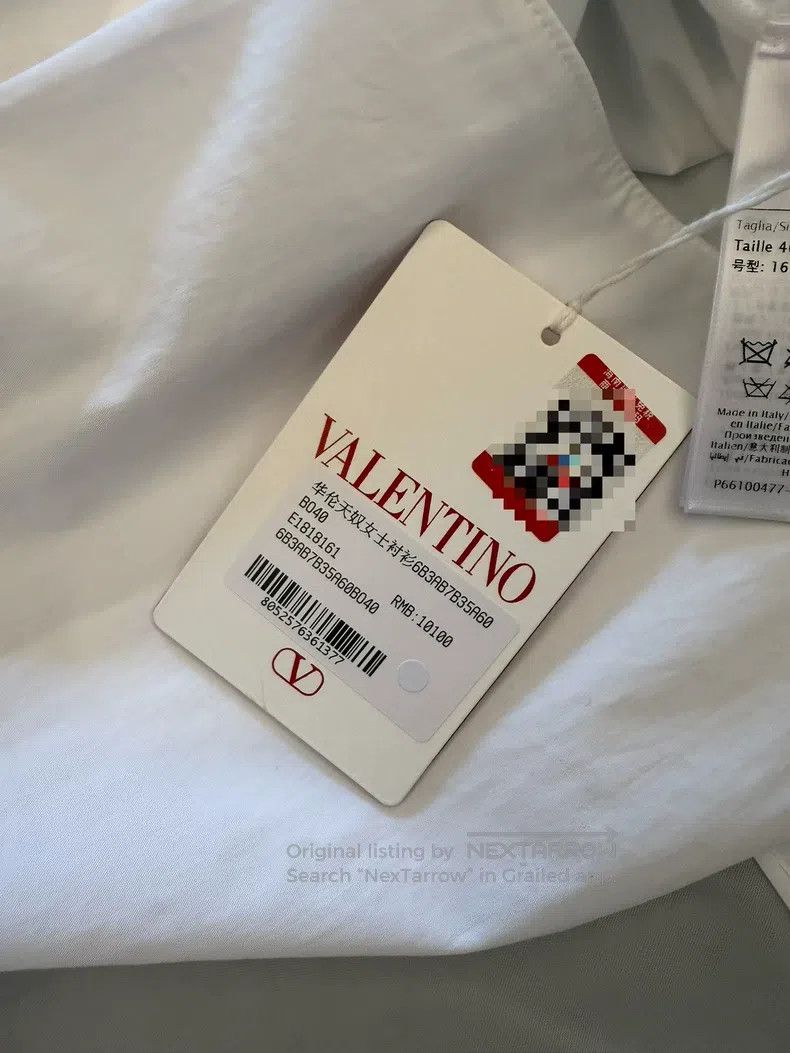 Valentino Valentino Shirt Size L / US 10 / IT 46 - 5 Thumbnail