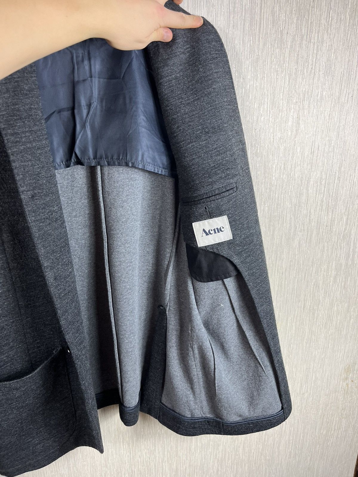 Acne Studios × Vintage Acne Studios Maugham Jers AW12 wool blazer jacket archival Size US M / EU 48-50 / 2 - 18 Thumbnail