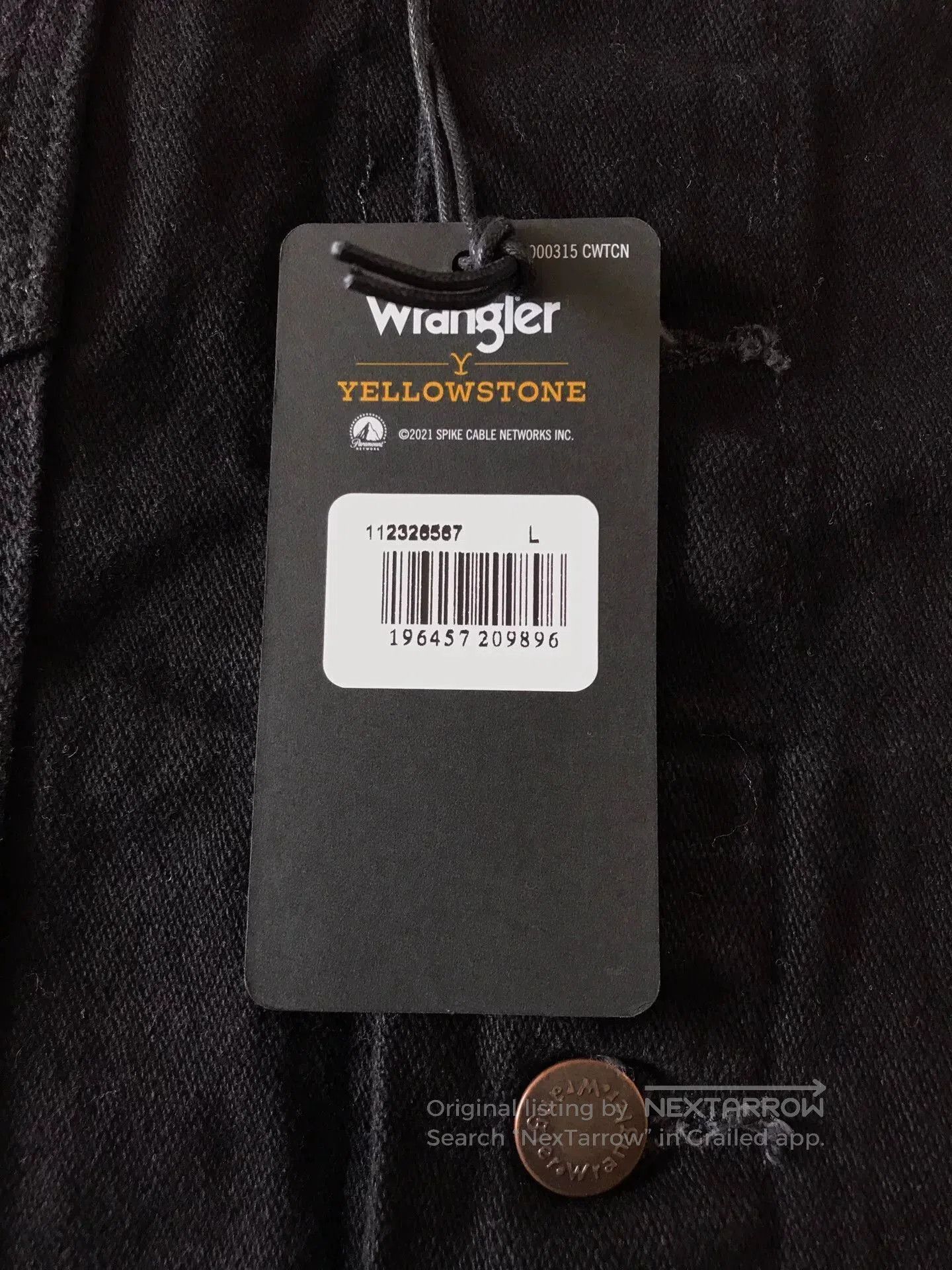 Wrangler Wrangler x Yellowstone Western Denim Jacket. Size US L / EU 52-54 / 3 - 8 Thumbnail