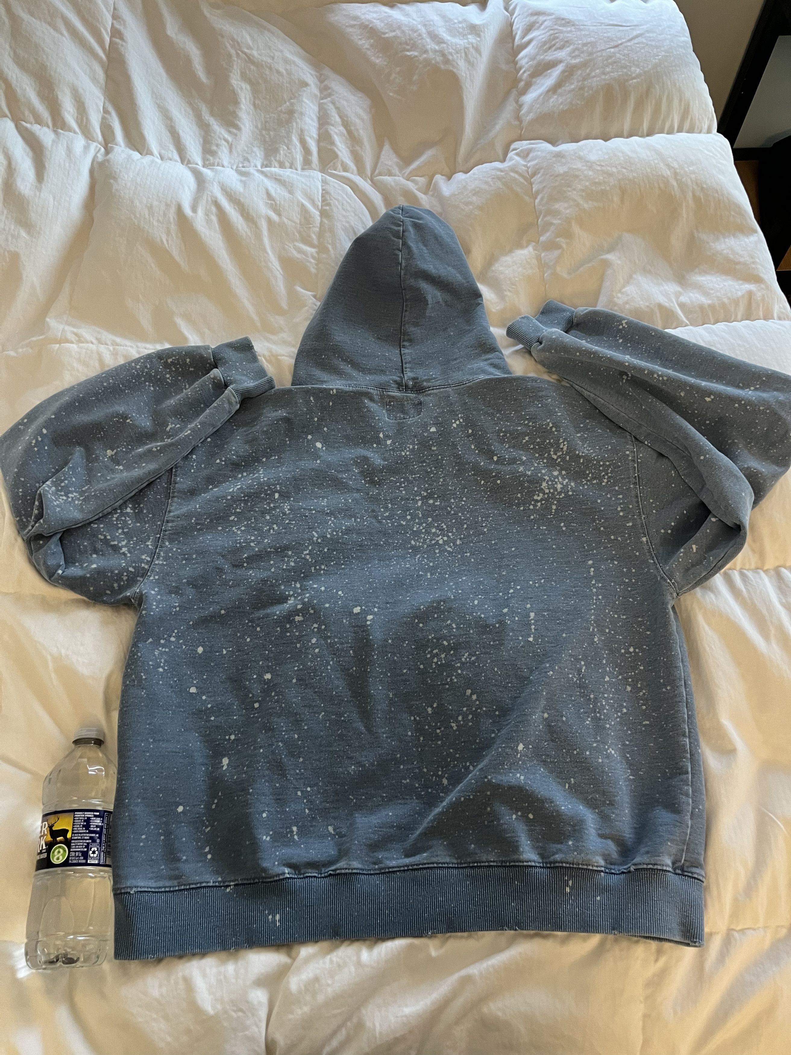 thisisneverthat THISISNEVERTHAT Indigo Dyed Zip Up Hoodie