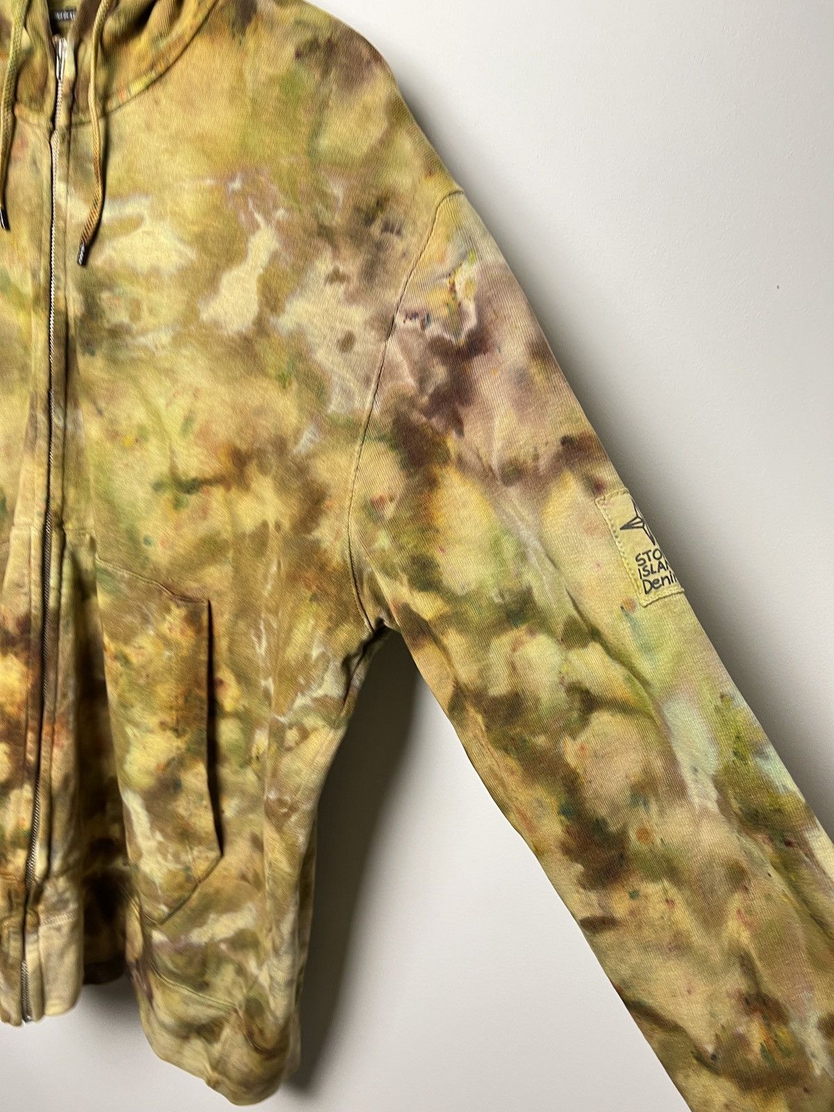 Stone Island stone island camo tie dye 1/1 hoodie Size US L / EU 52-54 / 3 - 9 Thumbnail