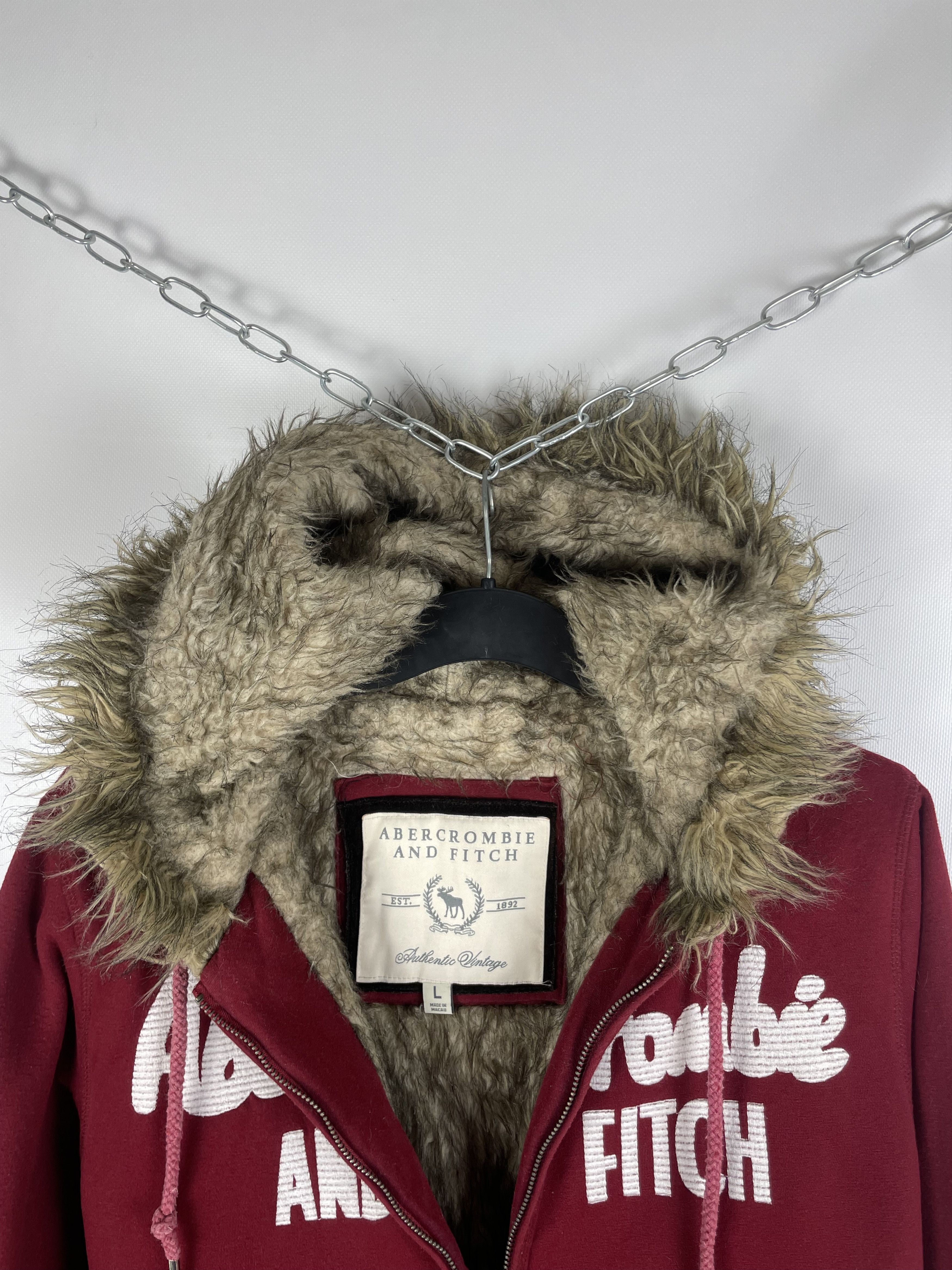 Abercrombie & Fitch Abercrombie&Fitch Sherpa Fur zip-hoodies Size US L / EU 52-54 / 3 - 4 Thumbnail